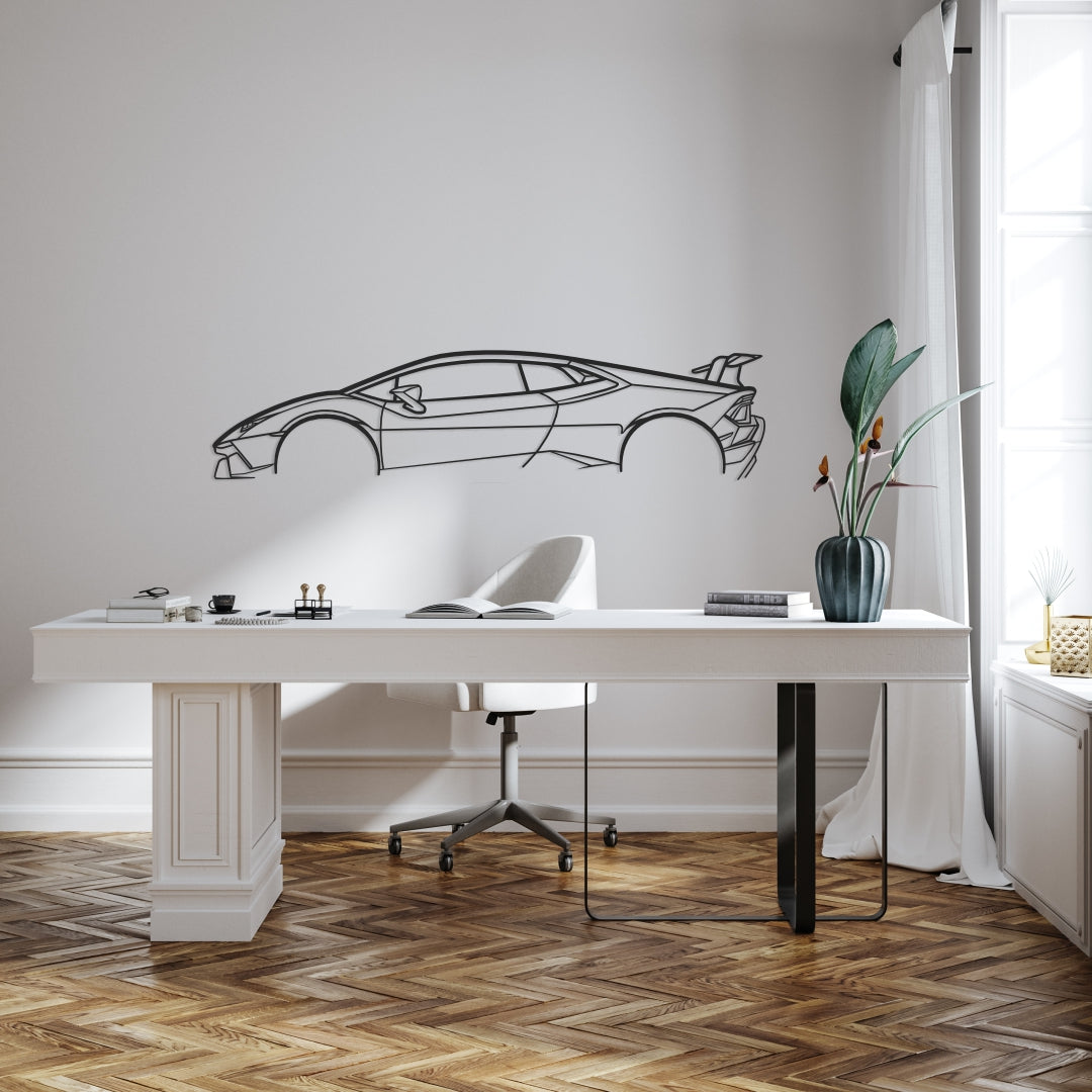 Lamborghini Huracan Performante - Metal Wall Art