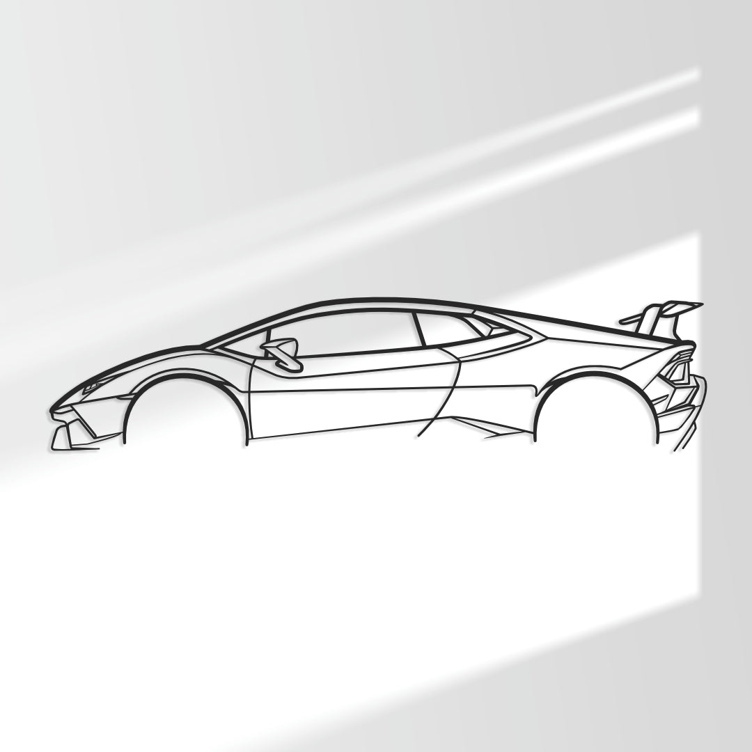 Lamborghini Huracan Performante - Metal Wall Art