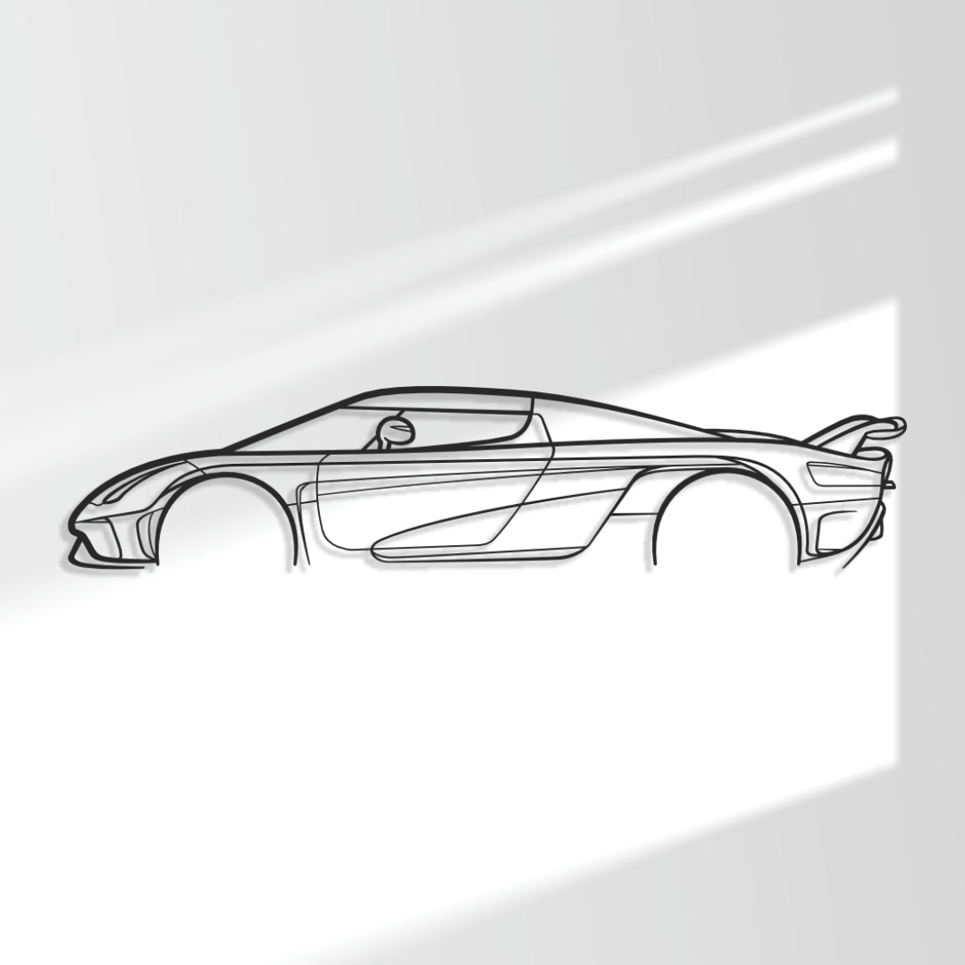 Koenigsegg Regera - Metal Wall Art