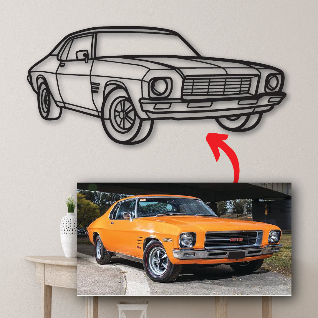Custom Car - Metal Wall Art