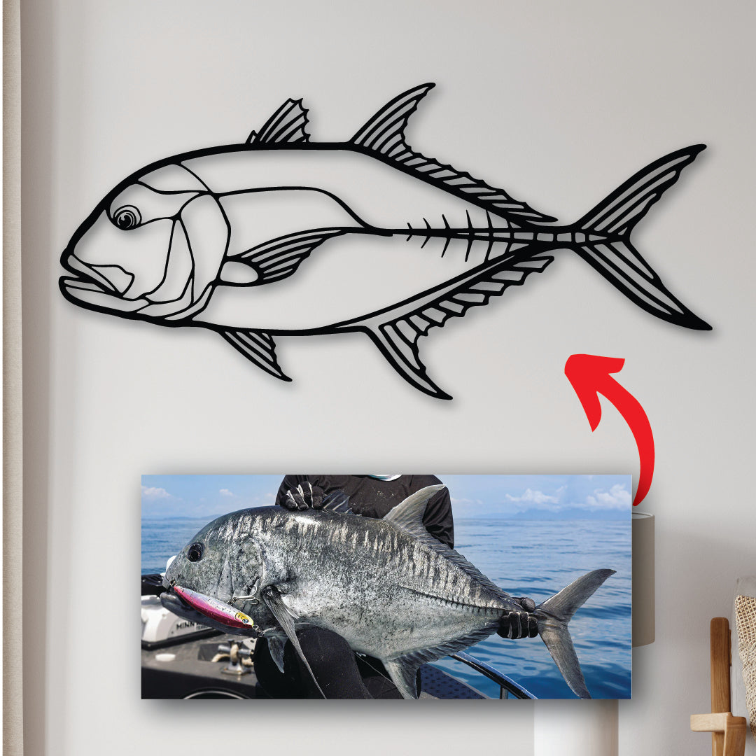 Custom Fish - Metal Wall Art