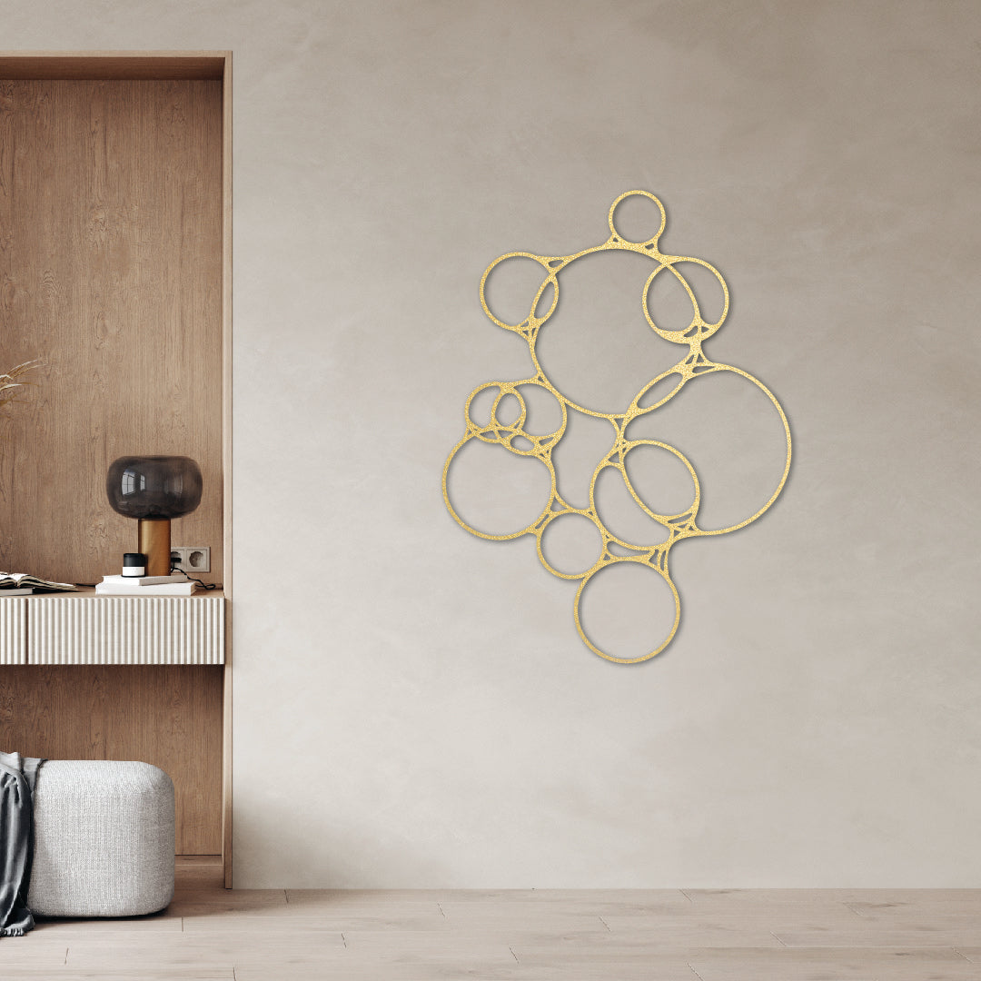 Bubbles - Metal Wall Art