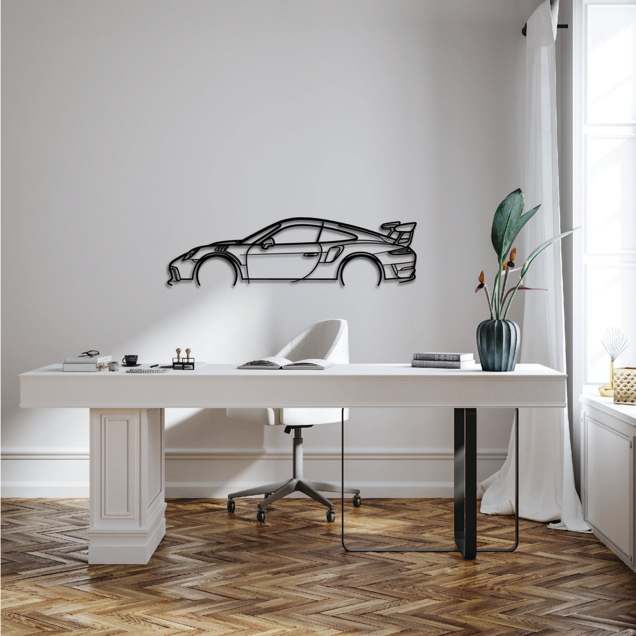 Porsche GT3 - Metal Wall Art