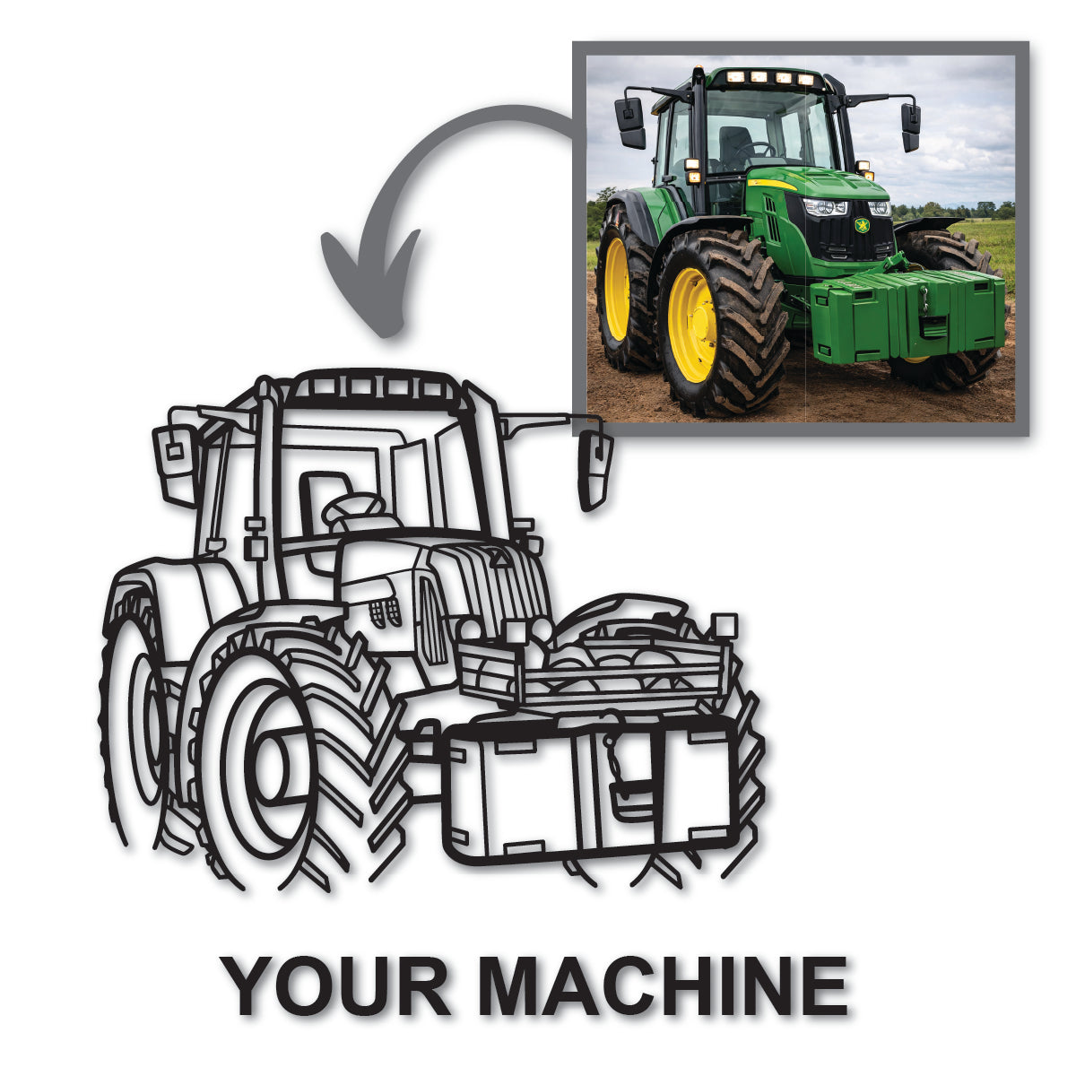 Custom Machine - Metal Wall Art