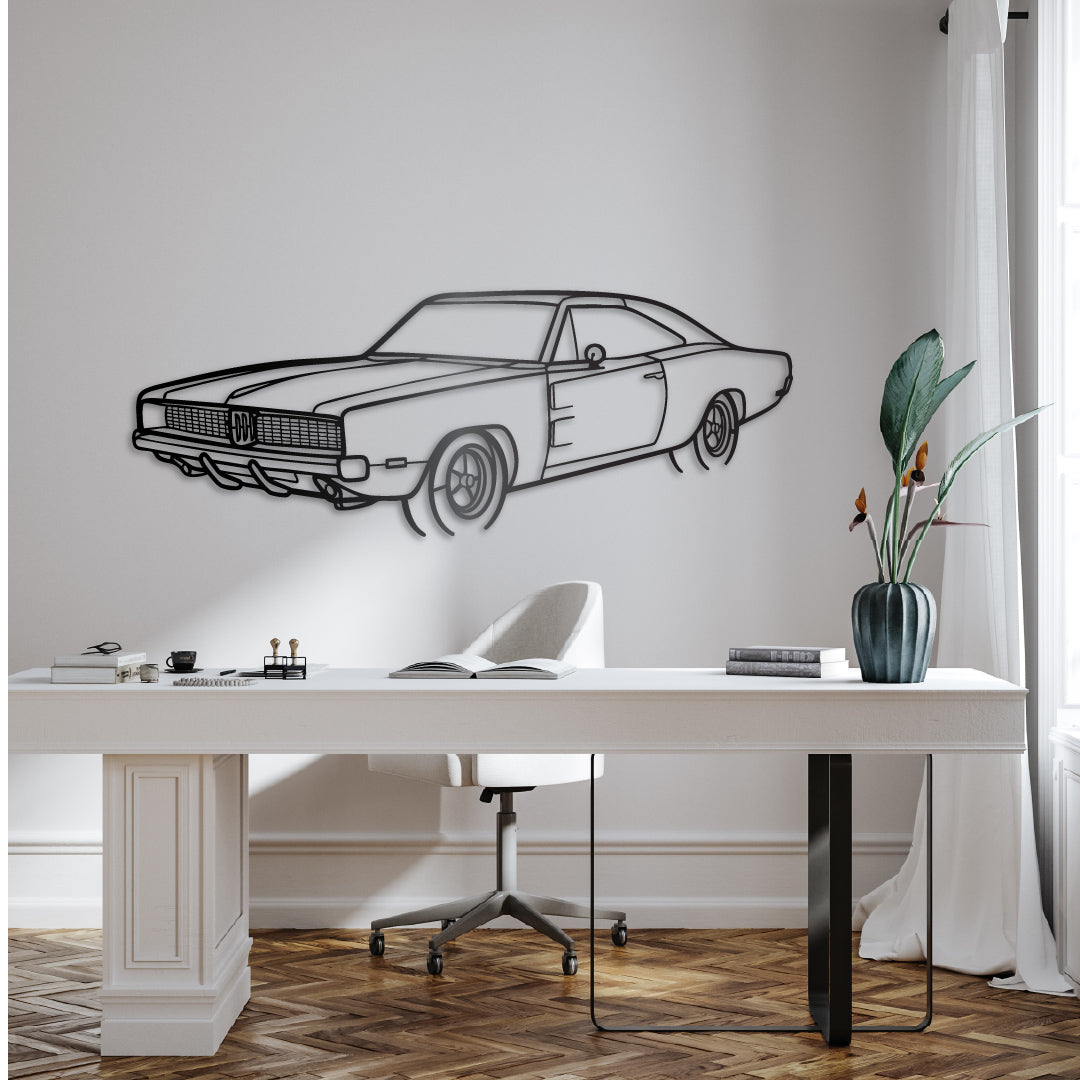 Dodge Charger 1969 - Metal Wall Art