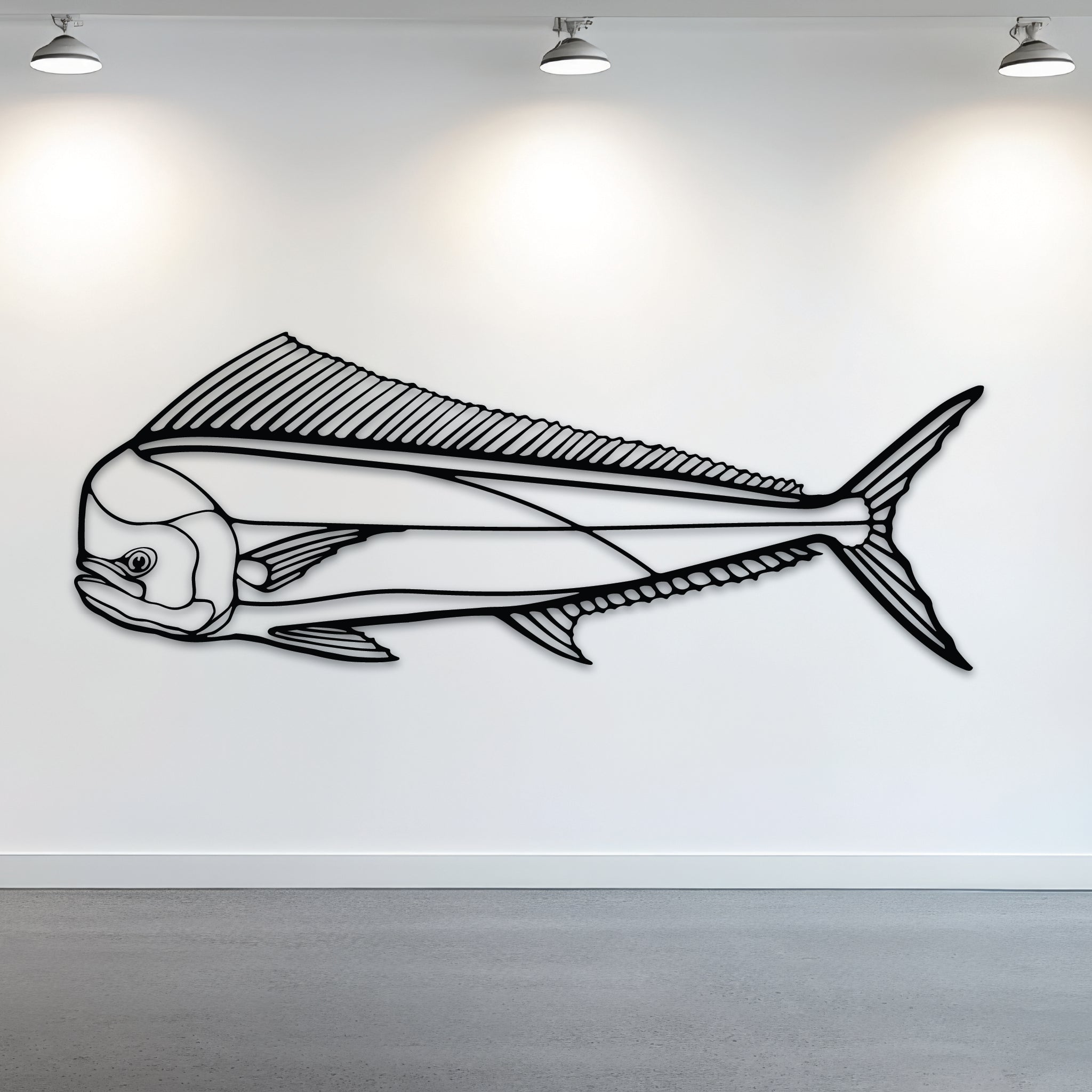 Mahi-mahi Fish - Metal Wall Art
