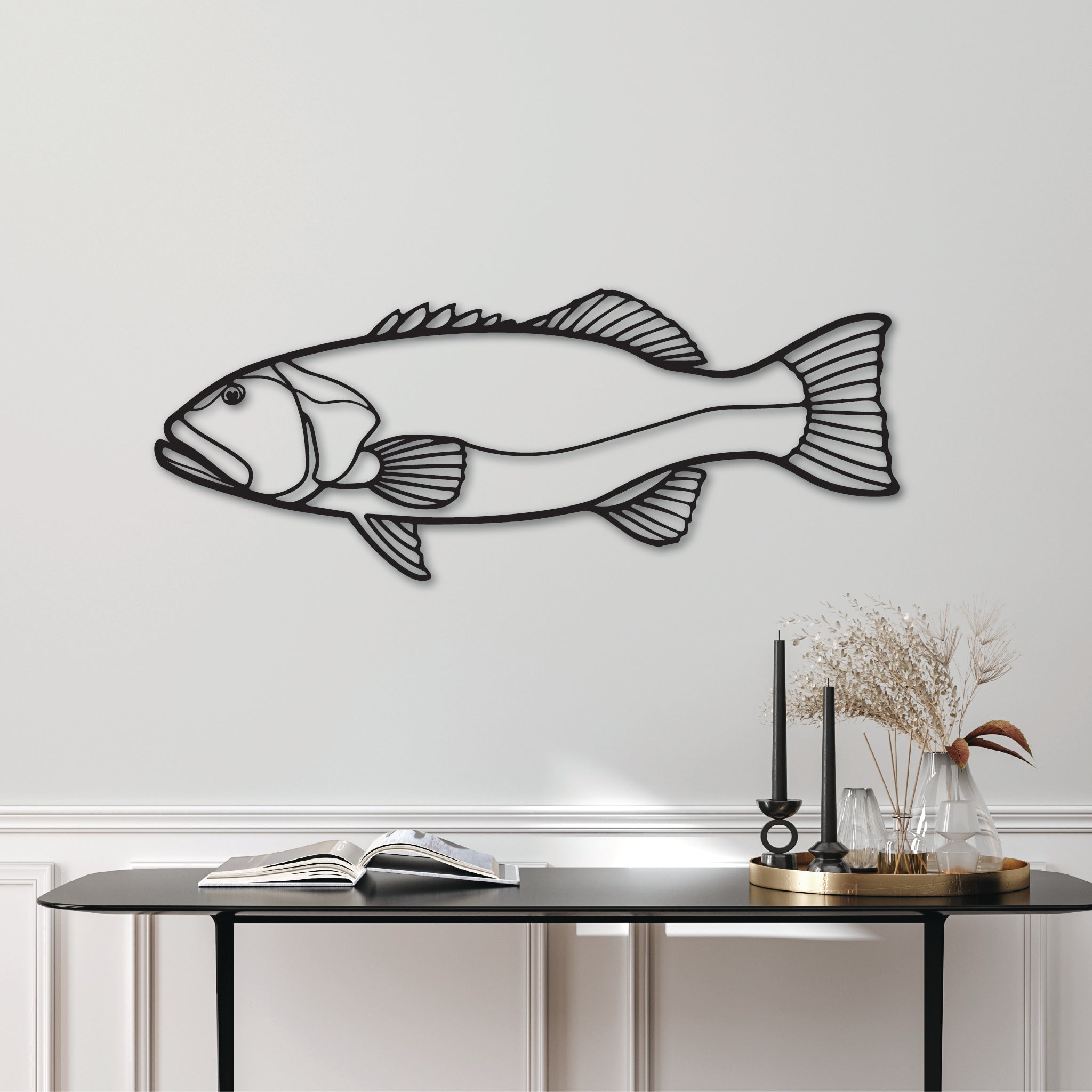 Coral Trout - Metal Wall Art
