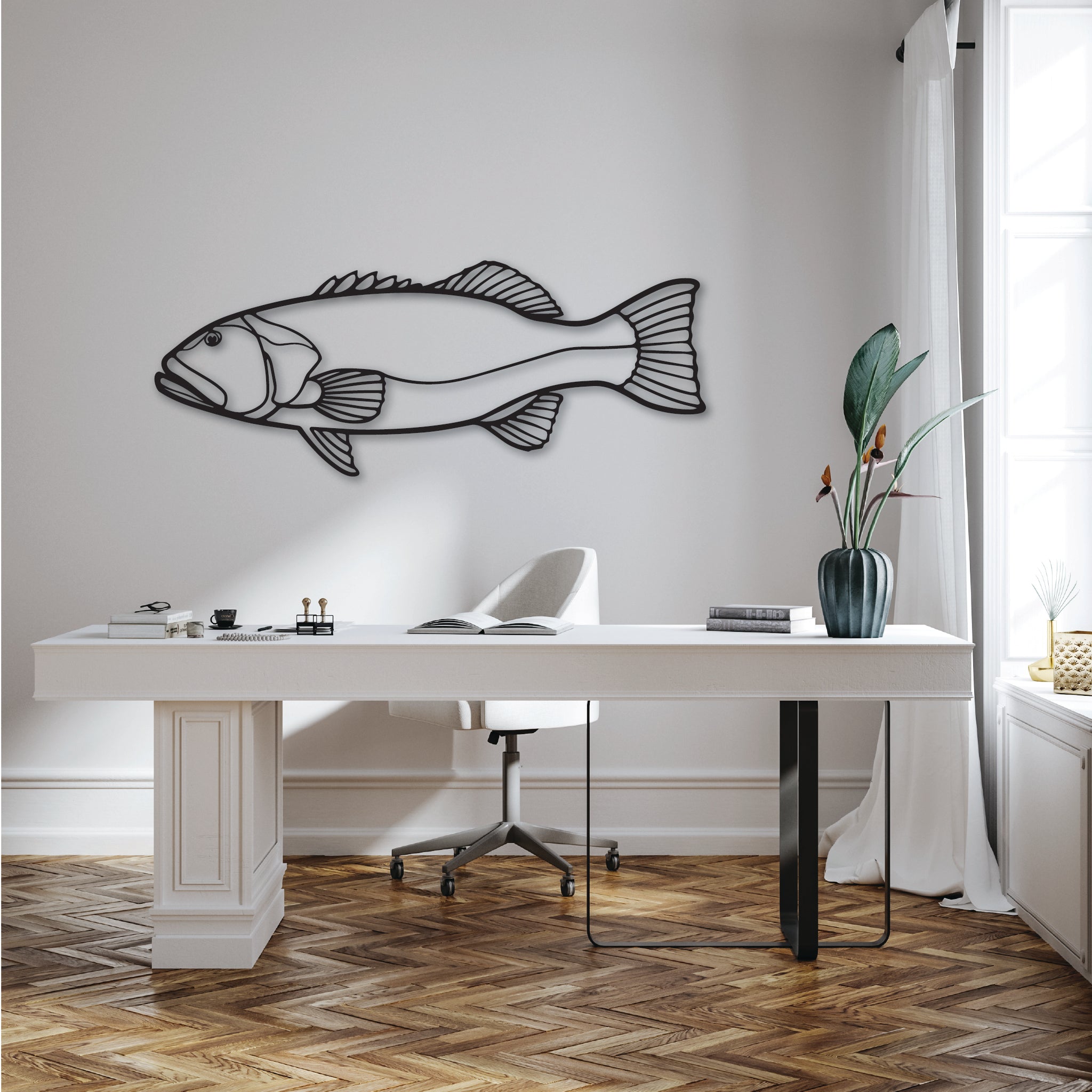 Coral Trout - Metal Wall Art