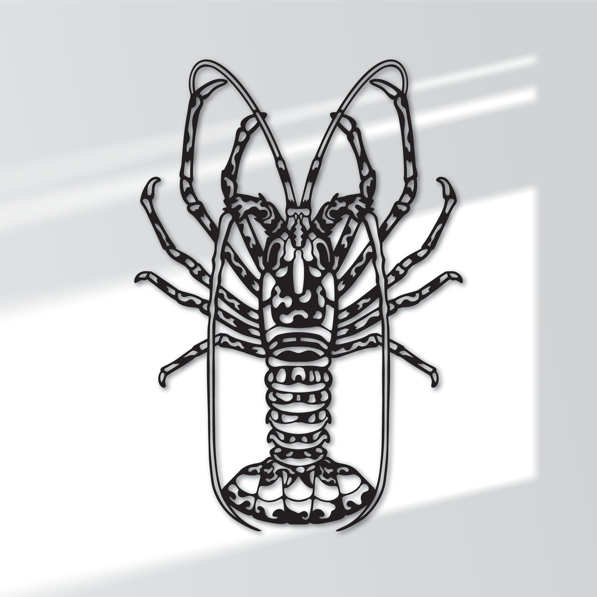 Western Rock Lobster - Metal Wall Art