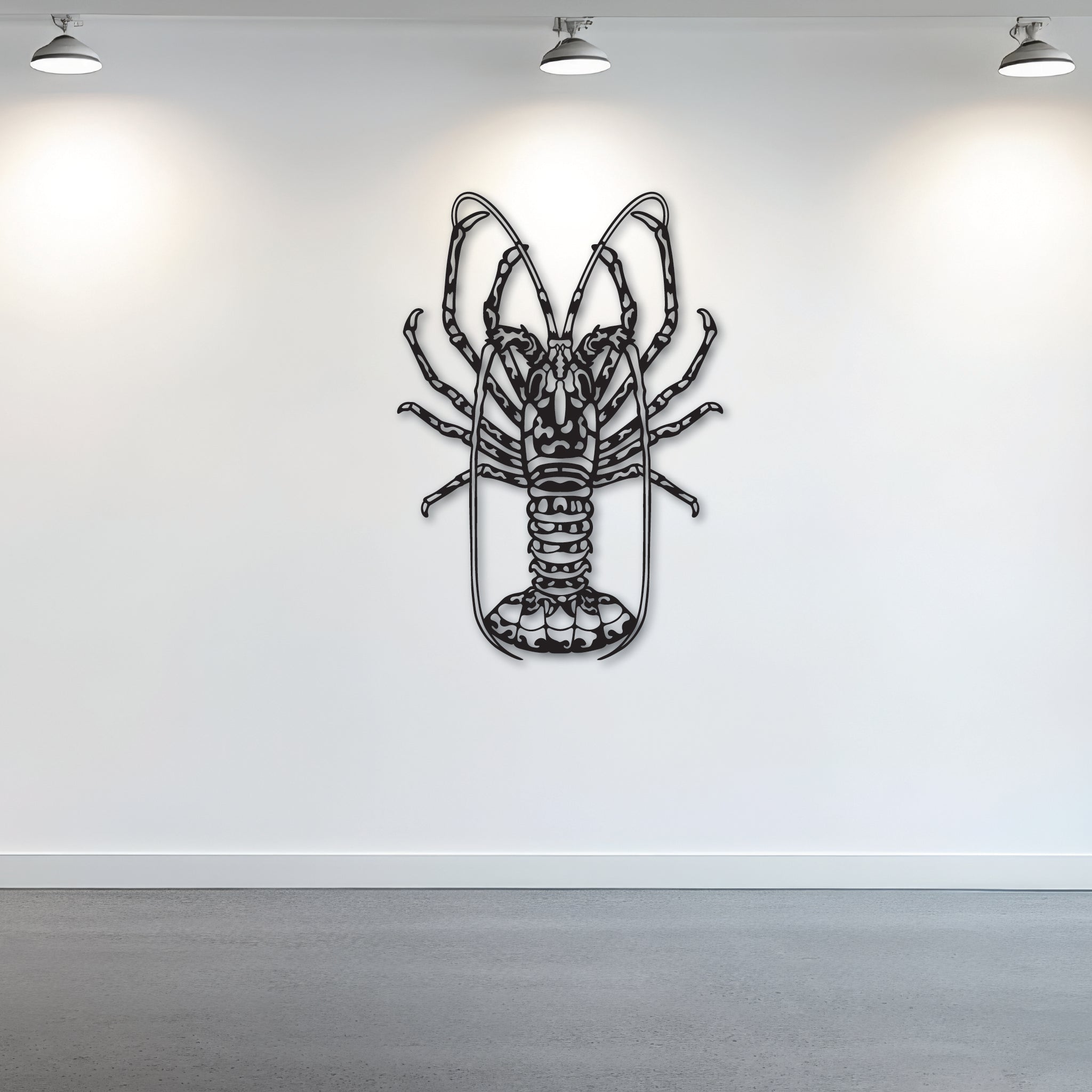 Western Rock Lobster - Metal Wall Art