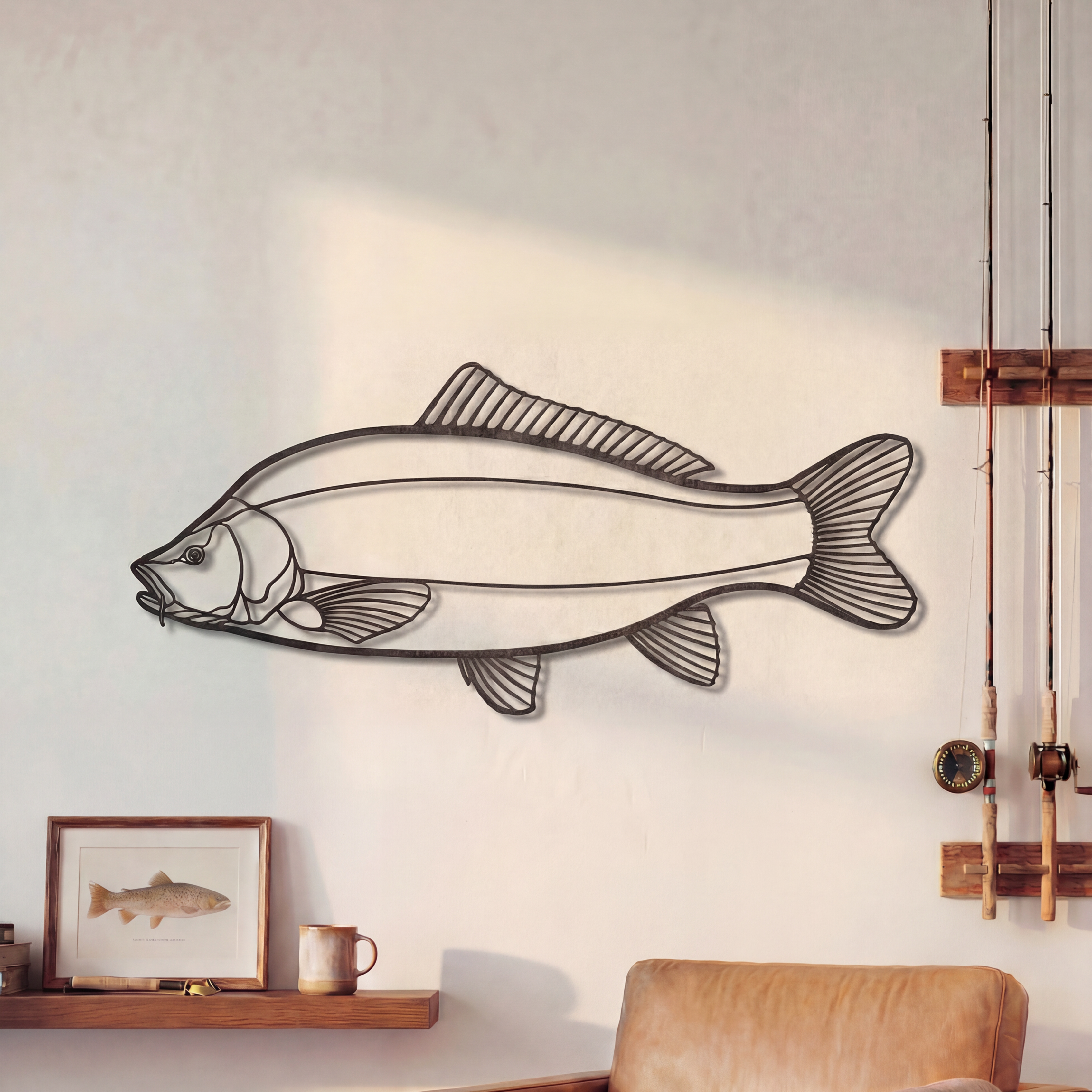 Common Carp - Metal Wall Art