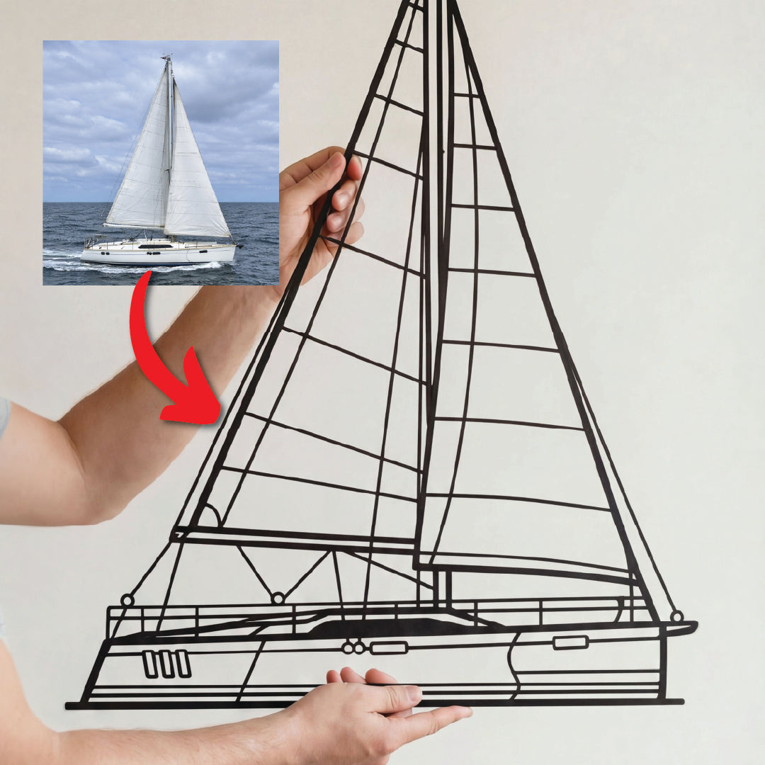 Custom Boat - Metal Wall Art