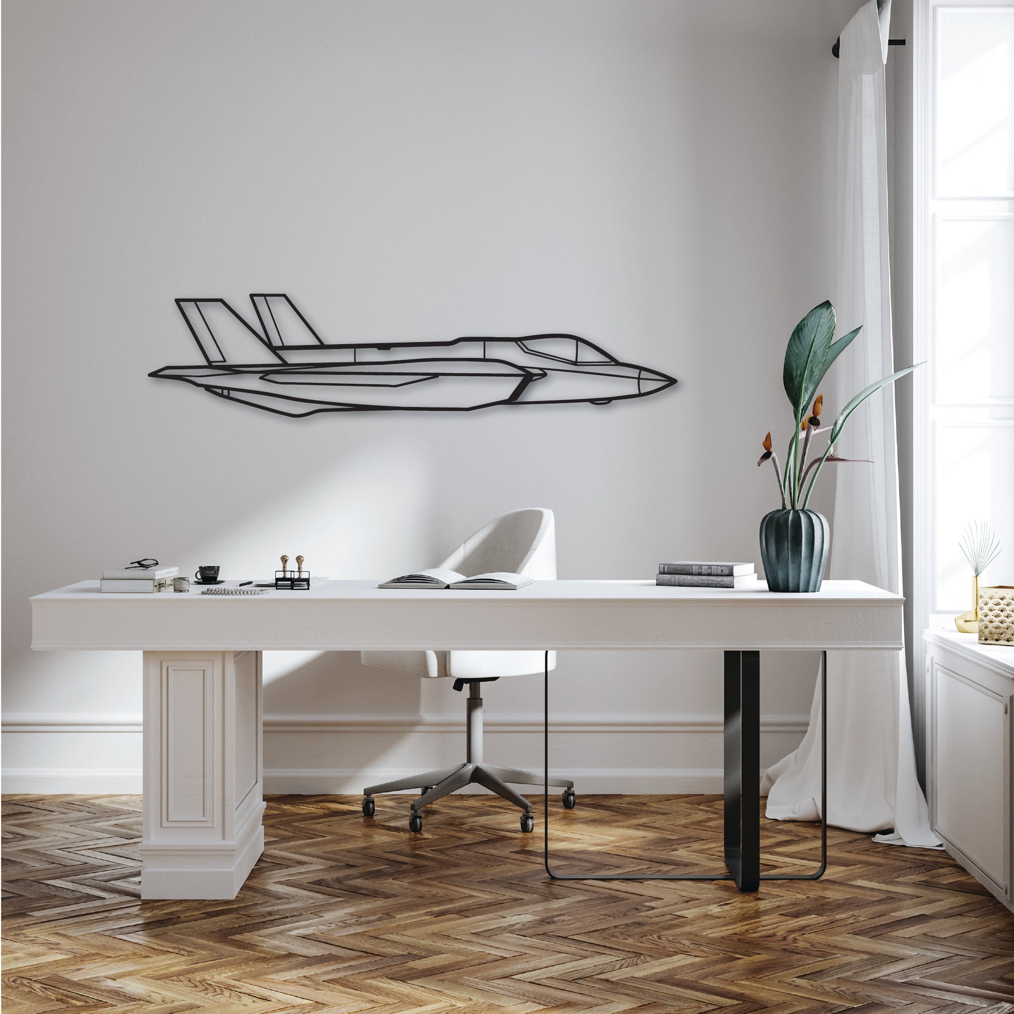 Custom Plane - Metal Wall Art