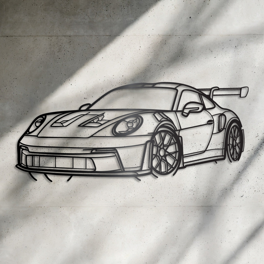 Porsche 911 GT3 RS - Metal Wall Art