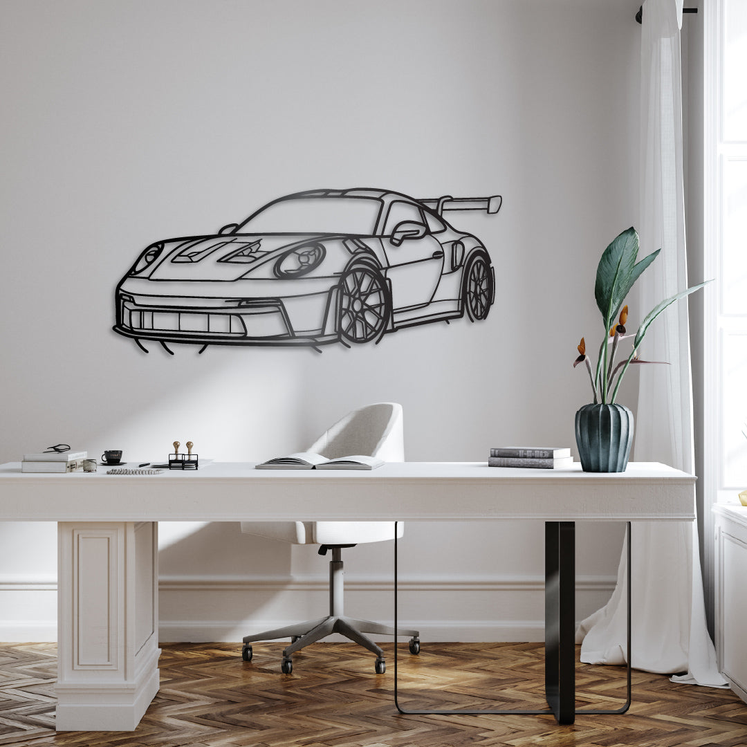 Porsche 911 GT3 RS - Metal Wall Art
