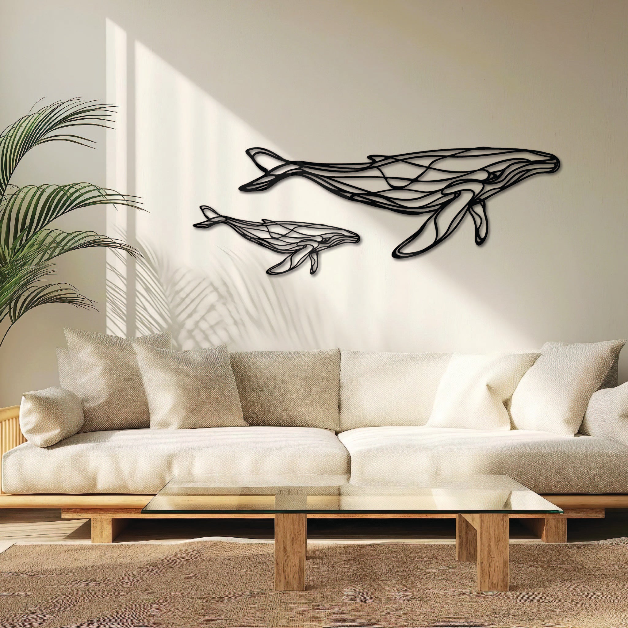 Humpback Whale - Metal Wall Art