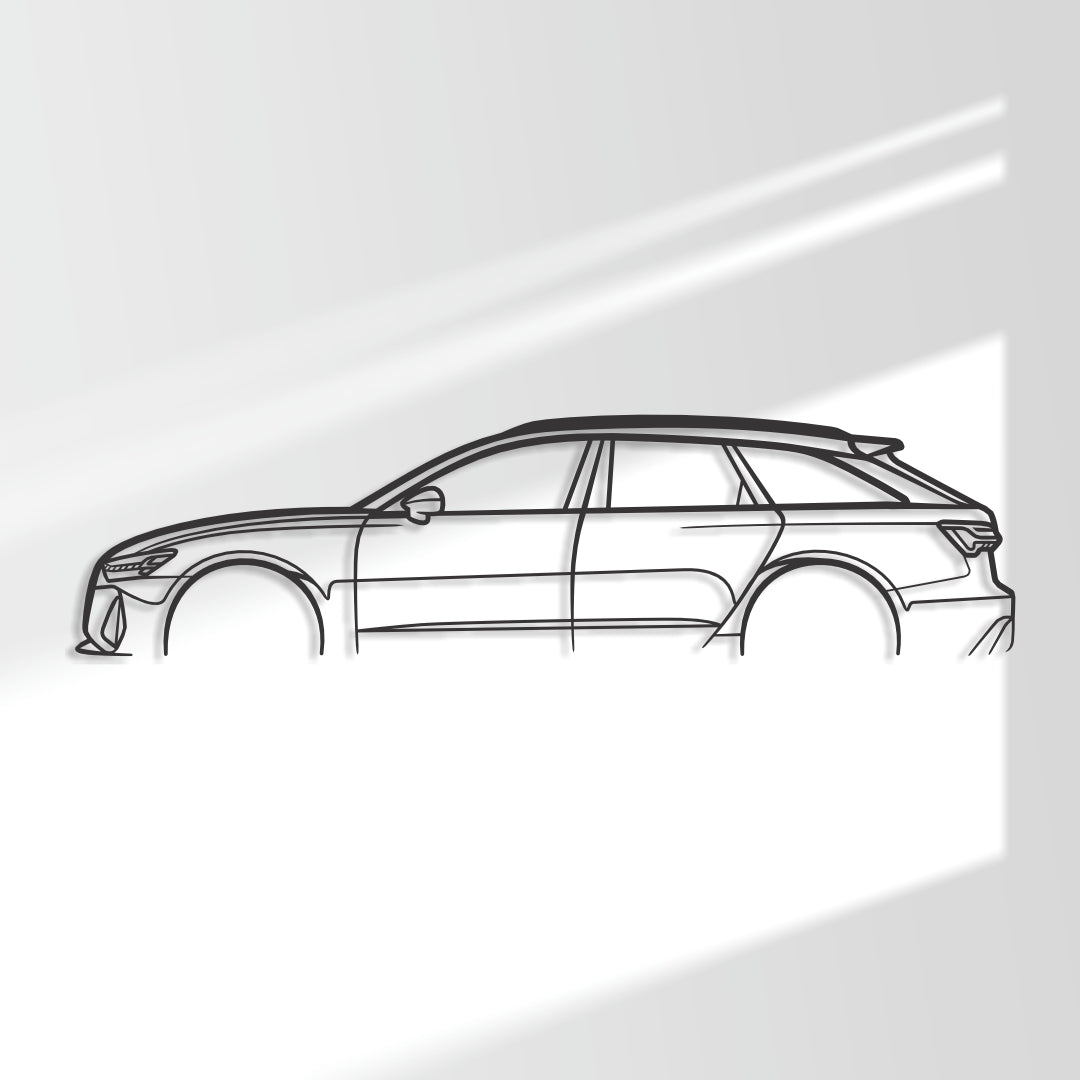 Audi RS6 - Metal Wall Art