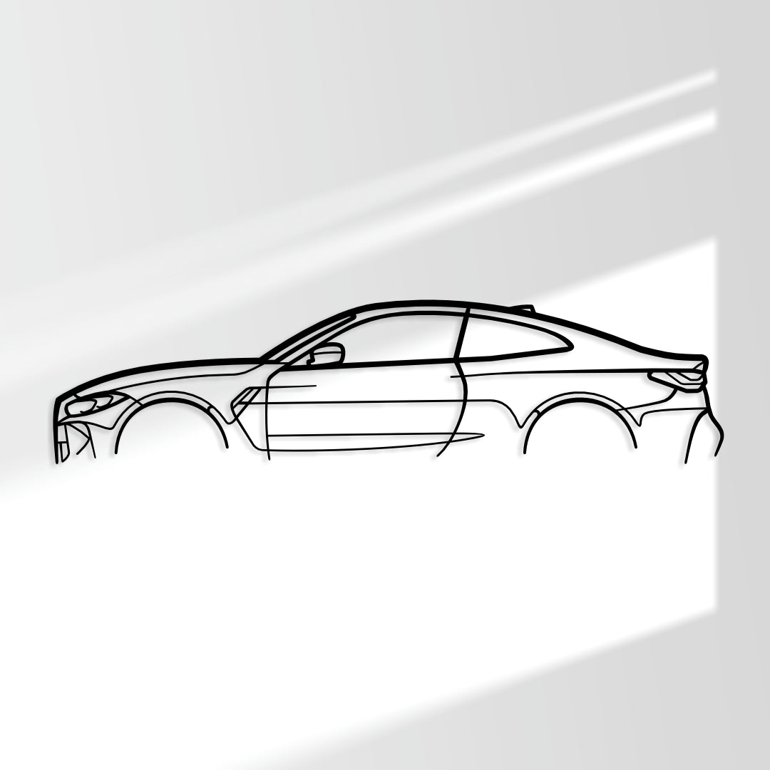 BMW M4 - Metal Wall Art