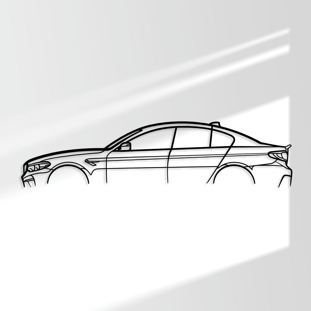 BMW M5 - Metal Wall Art