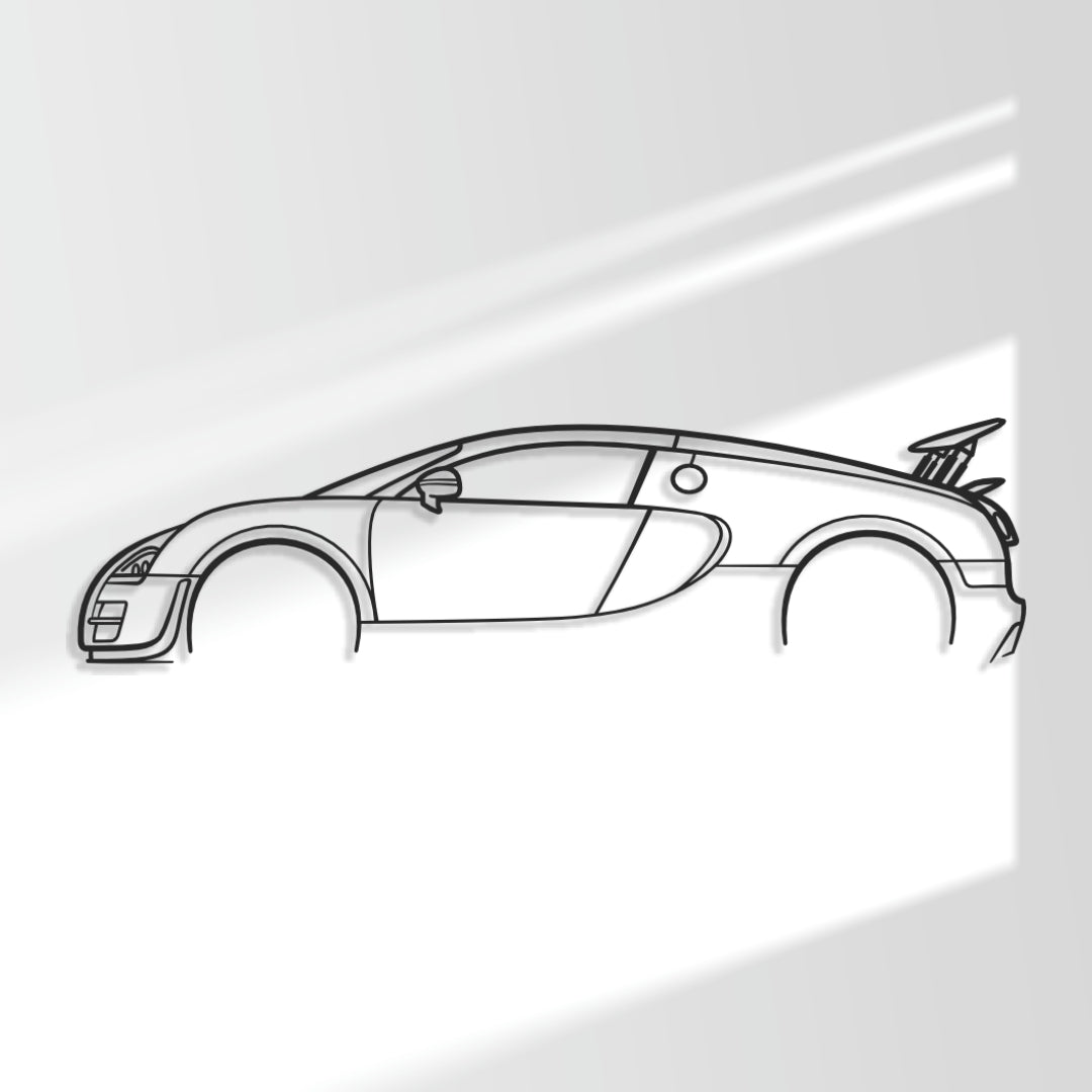 Bugatti Veyron Super Sport - Metal Wall Art