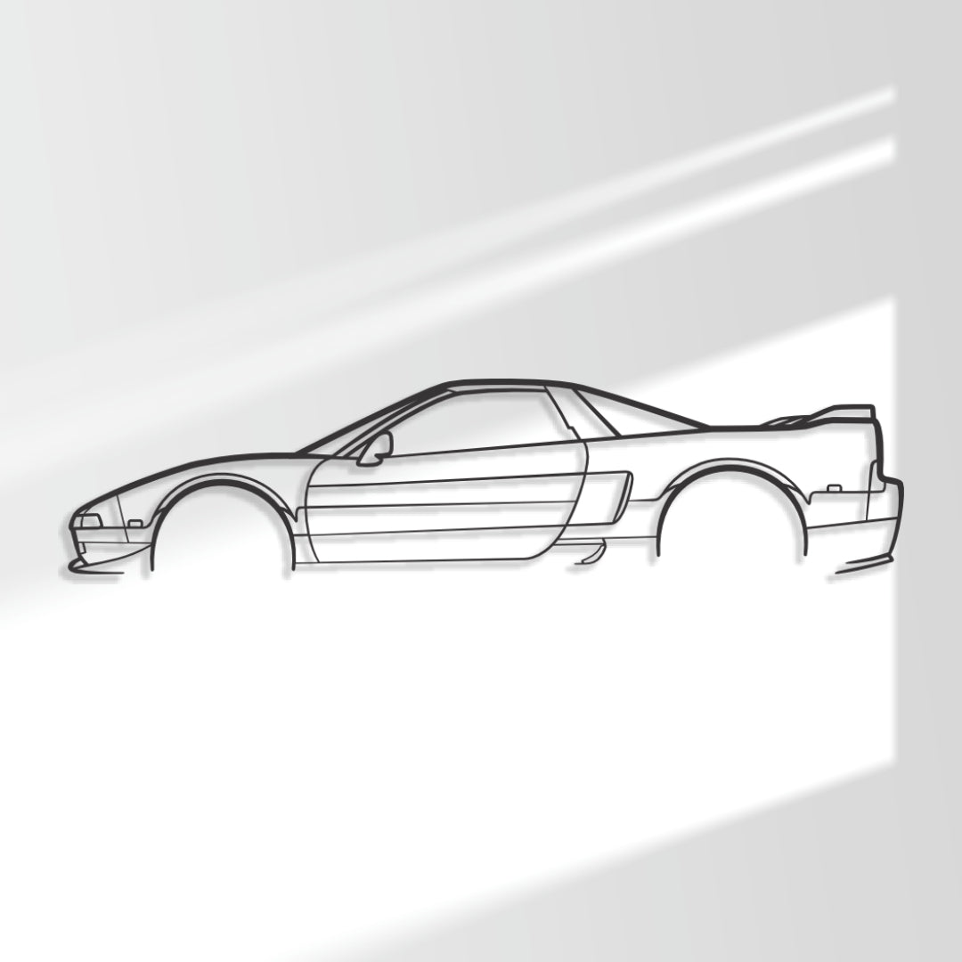 Acura NSX Type R - Metal Wall Art