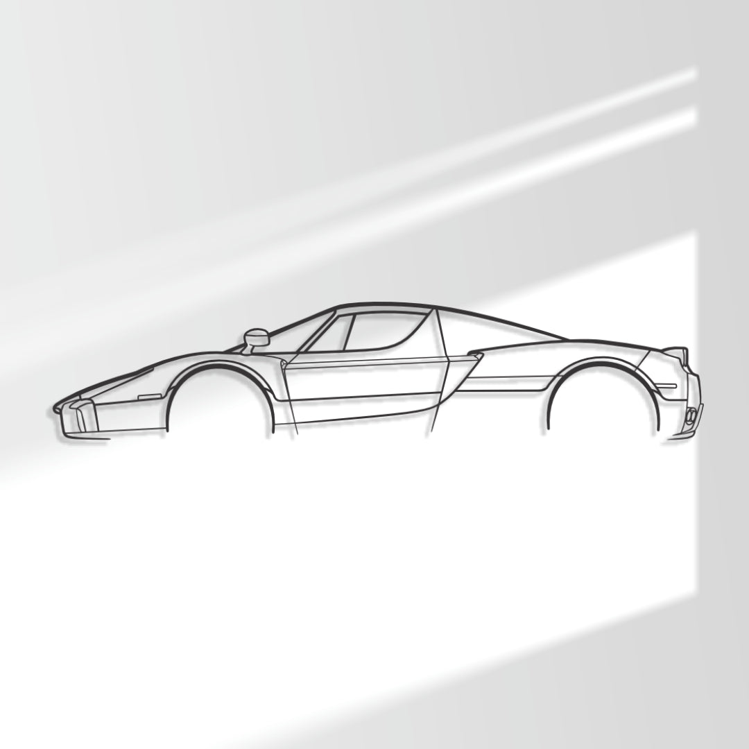 Ferrari Enzo - Metal Wall Art