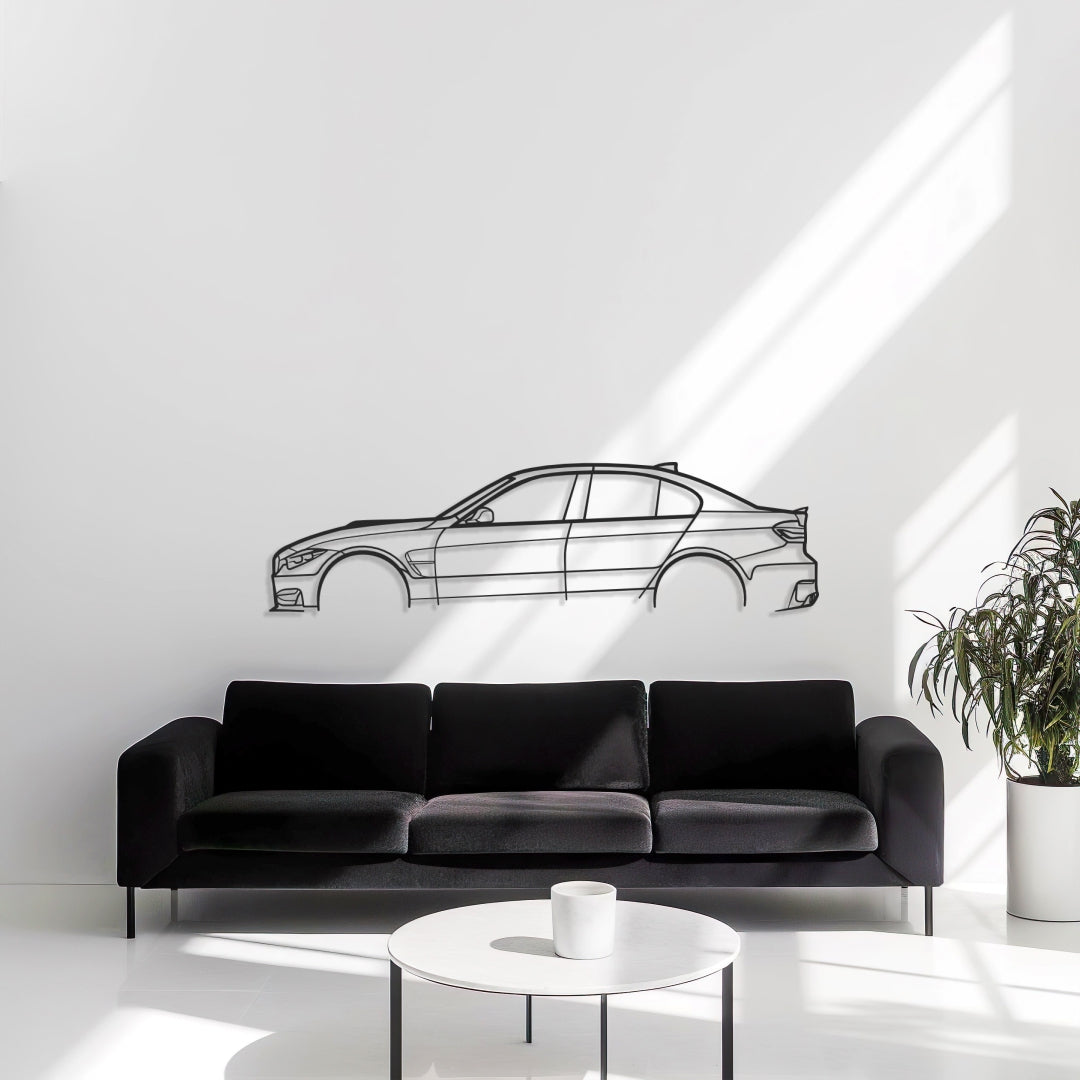 BMW M3 (F80) - Metal Wall Art