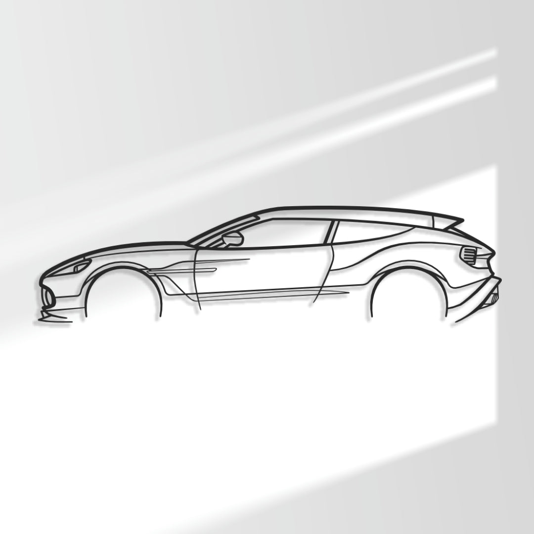 Aston Martin Vanquish Zagato - Metal Wall Art