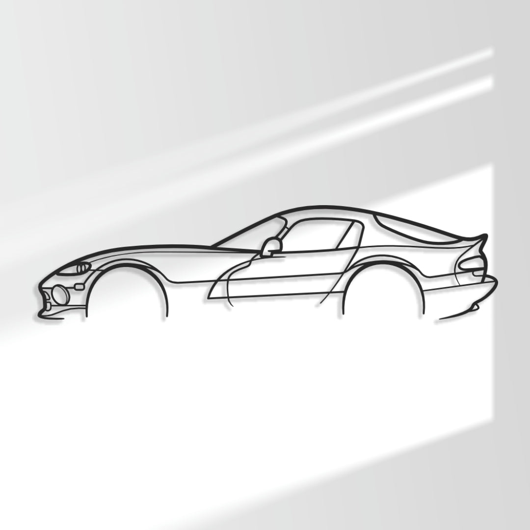Dodge Viper GTS - Metal Wall Art