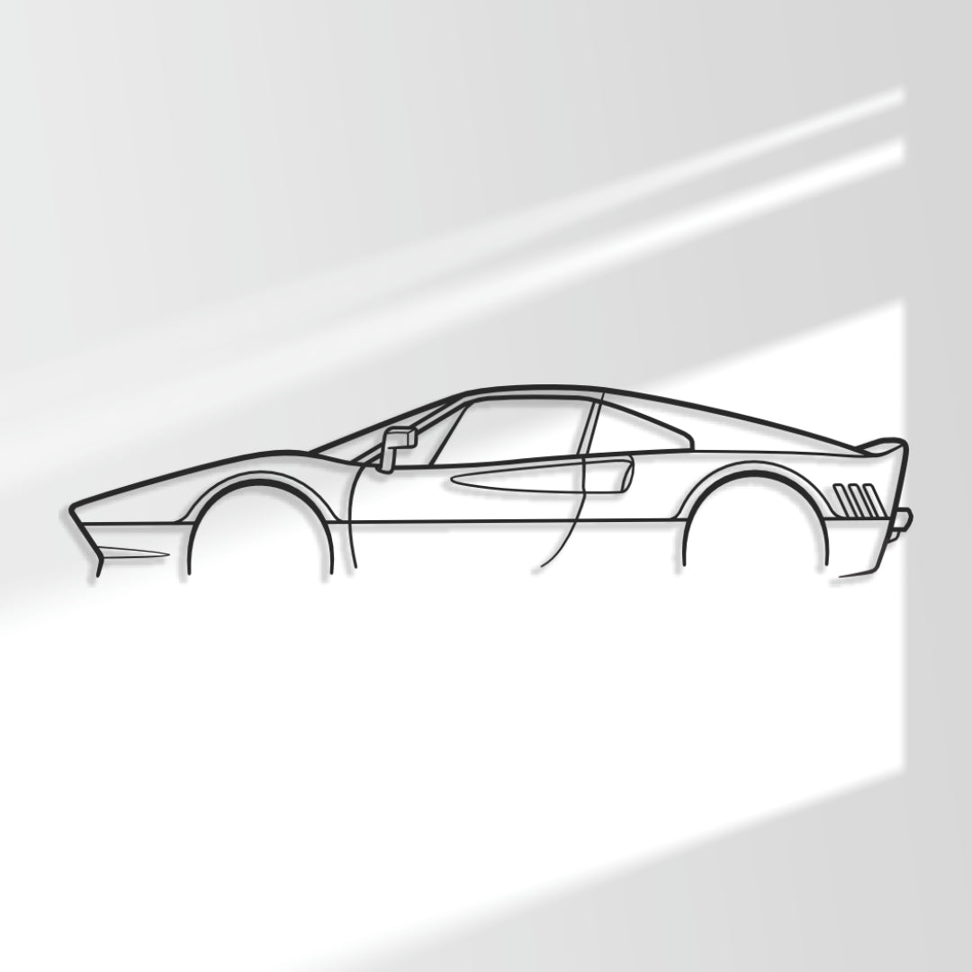 Ferrari 288 GTO - Metal Wall Art