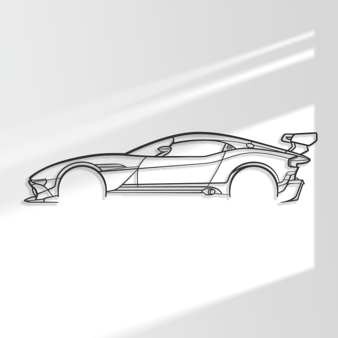 Aston Martin Vulcan - Metal Wall Art