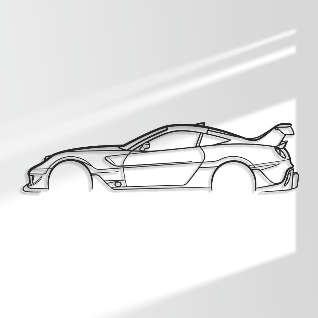 Ferrari 599XX - Metal Wall Art
