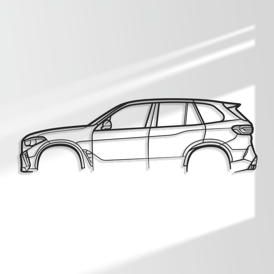 BMW X5M (G05) - Metal Wall Art