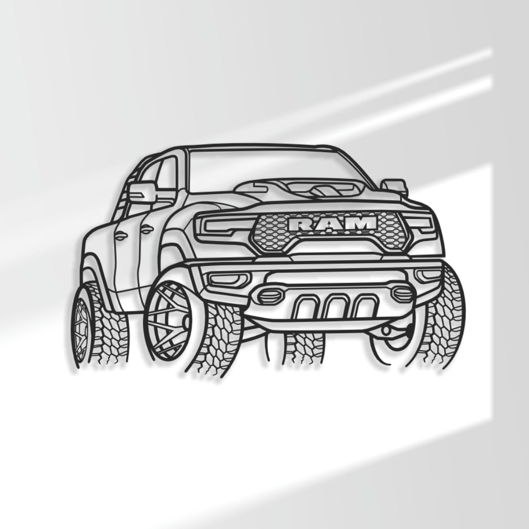 RAM 1500 TRX - Front Angle - c