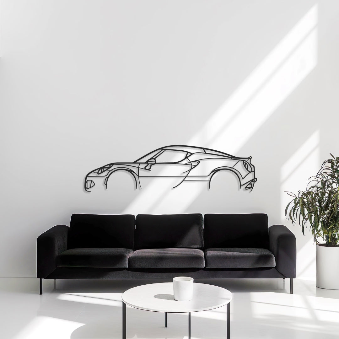 Alfa Romeo 4C - Metal Wall Art
