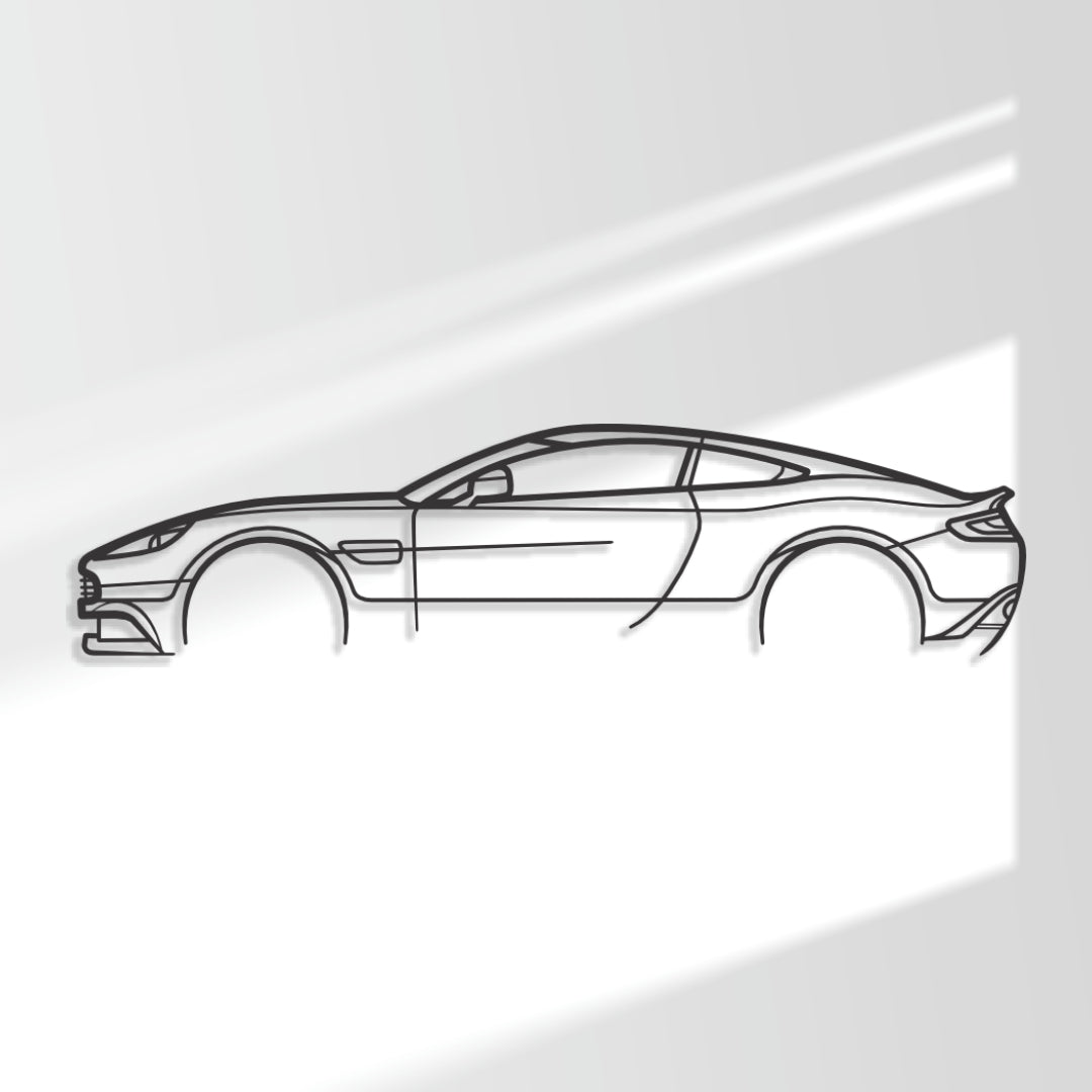 Aston Martin Vanquish - Metal Wall Art