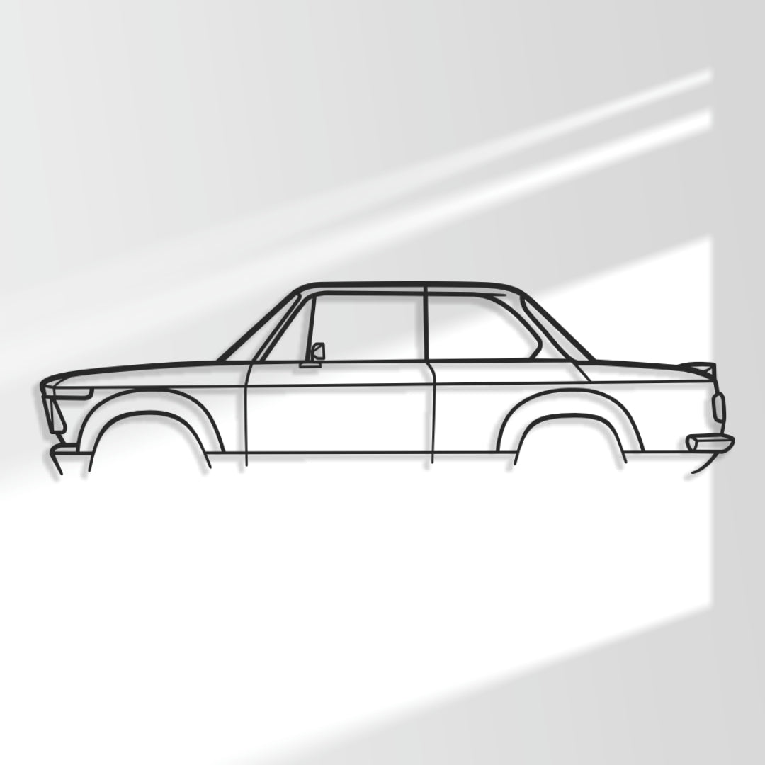 BMW 2002 Turbo - Metal Wall Art