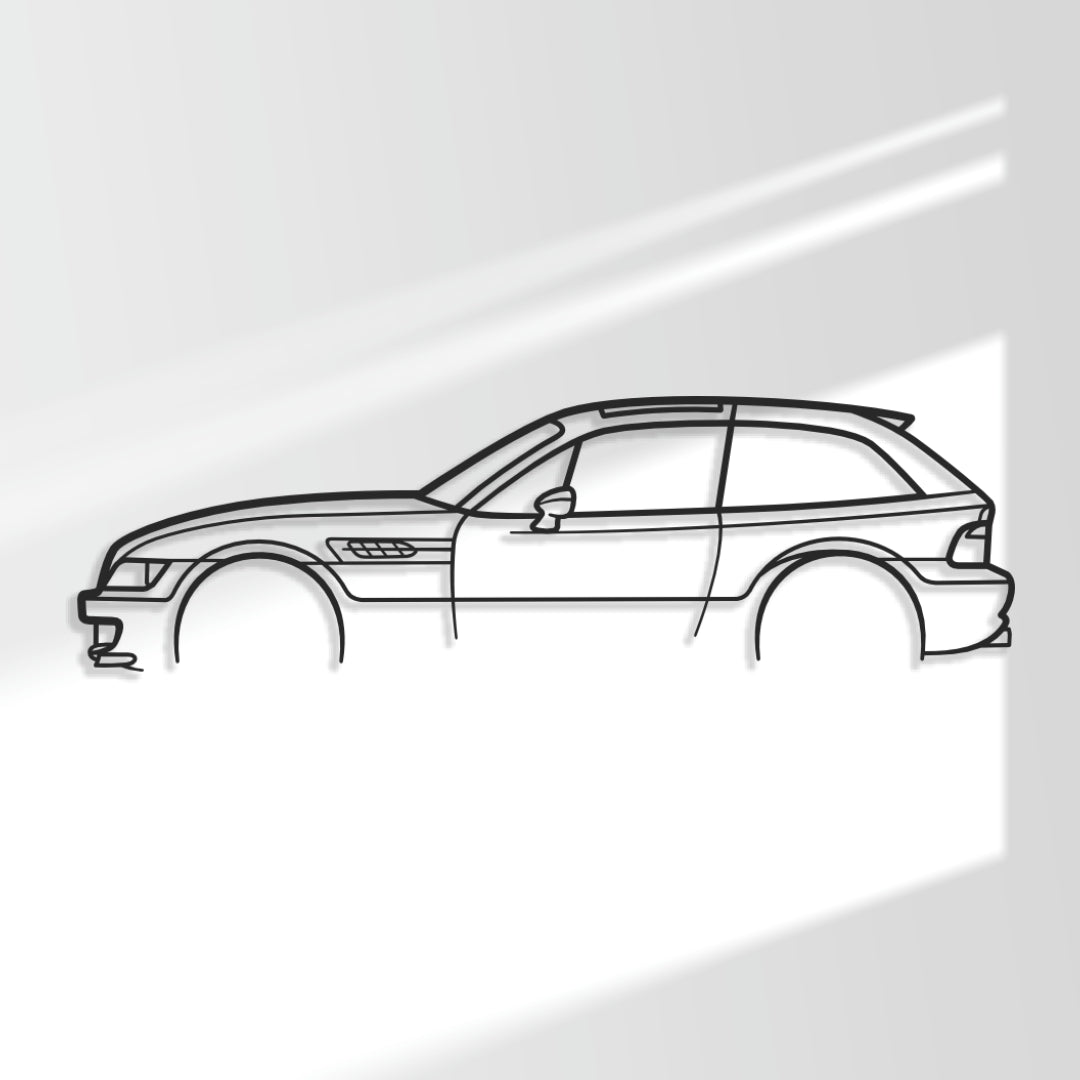 BMW Z3M Coupe - Metal Wall Art