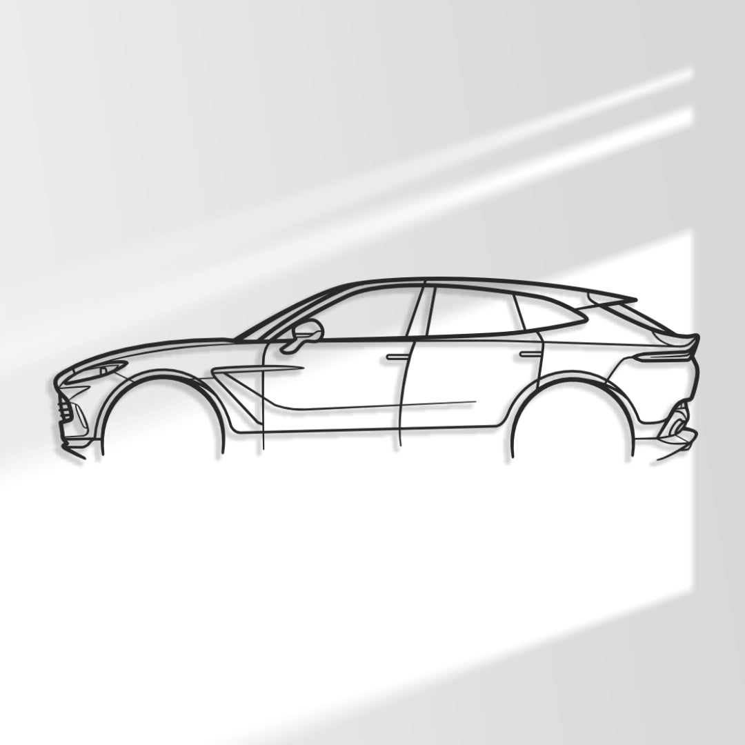 Aston Martin DBX - Metal Wall Art
