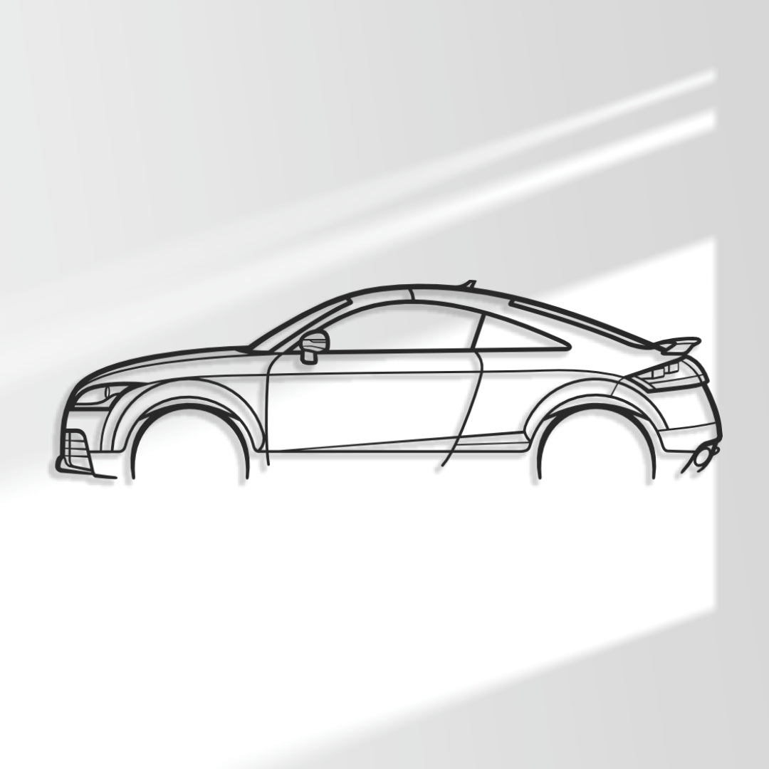 Audi TT RS - Metal Wall Art