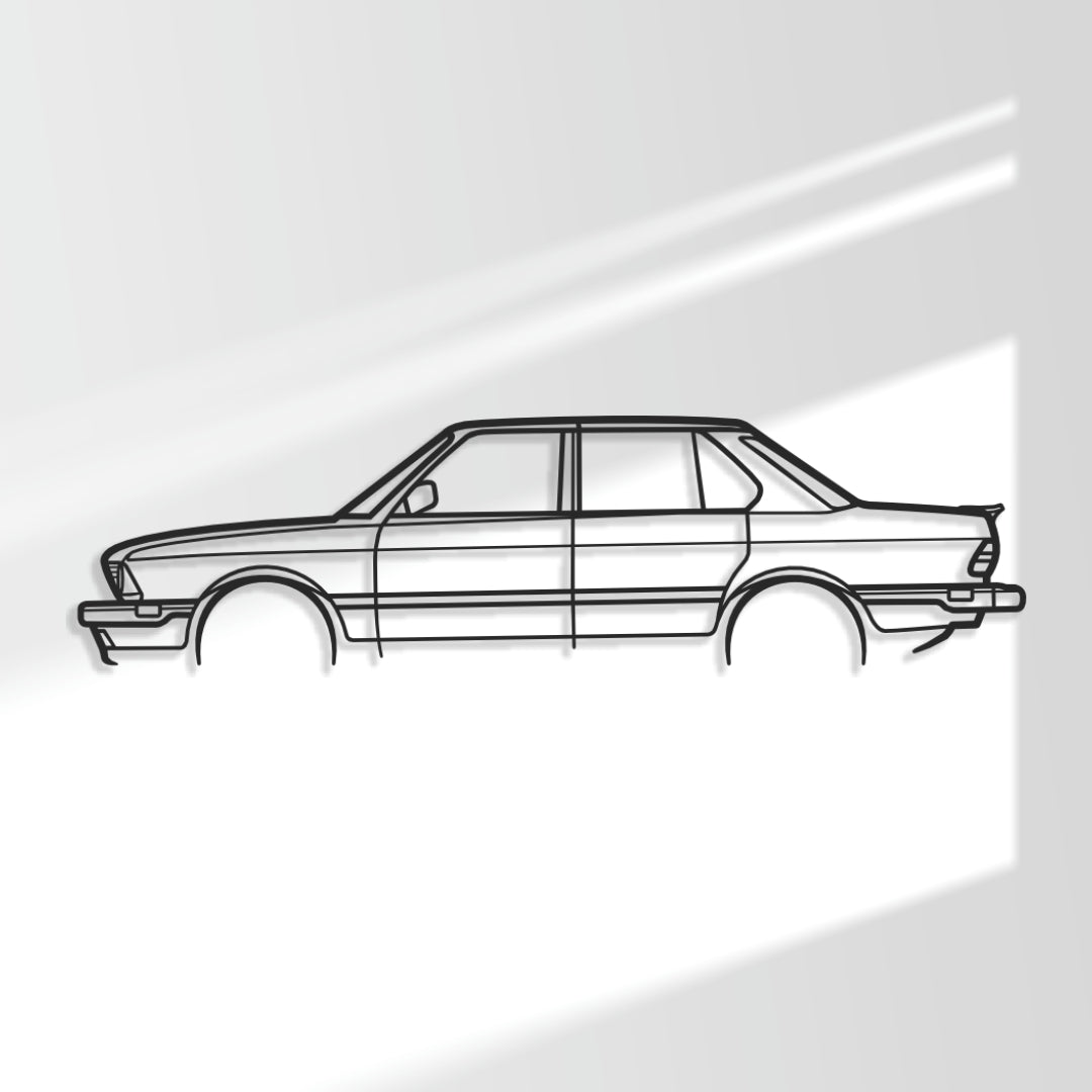 BMW M5 (E28) - Metal Wall Art