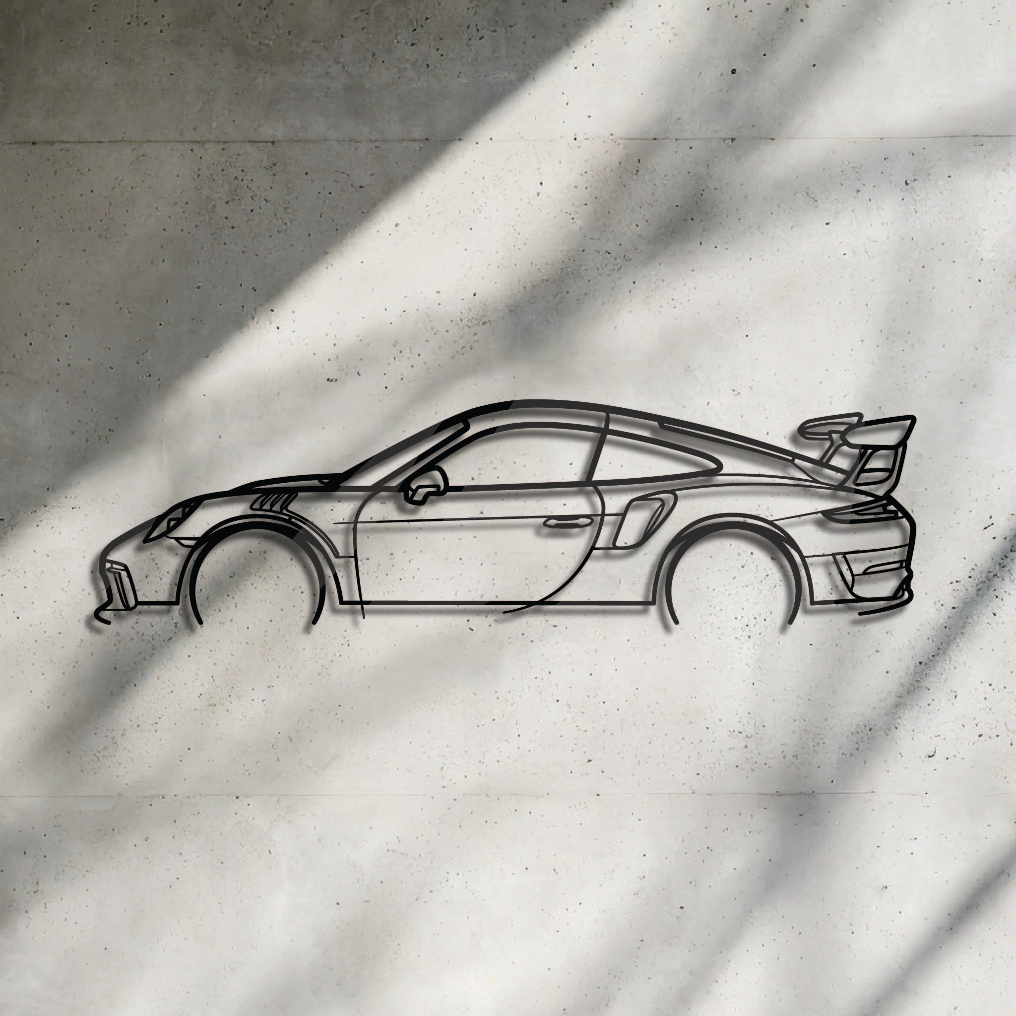 Porsche GT3 - Metal Wall Art