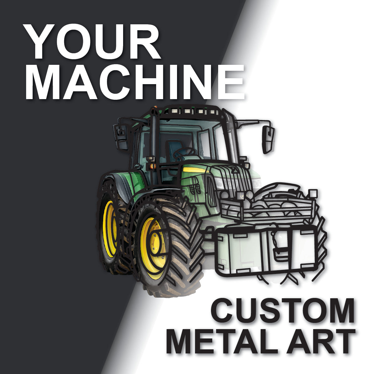 Custom Machine - Metal Wall Art