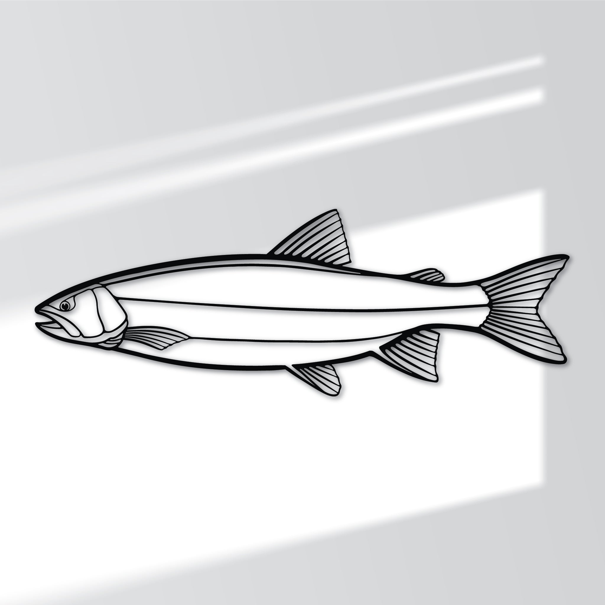 Lake Trout Fish - Metal Wall Art