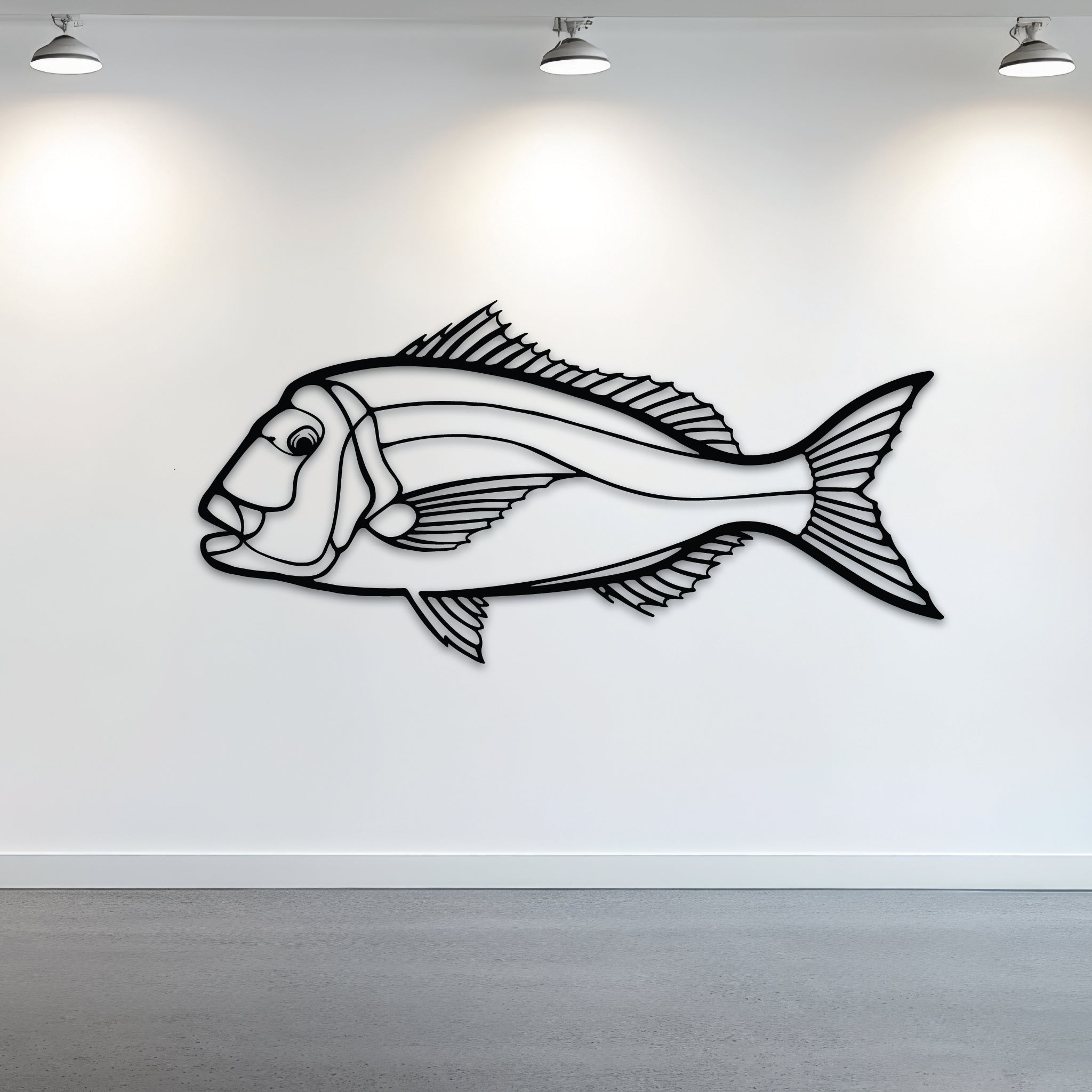 Snapper Fish - Metal Wall Art