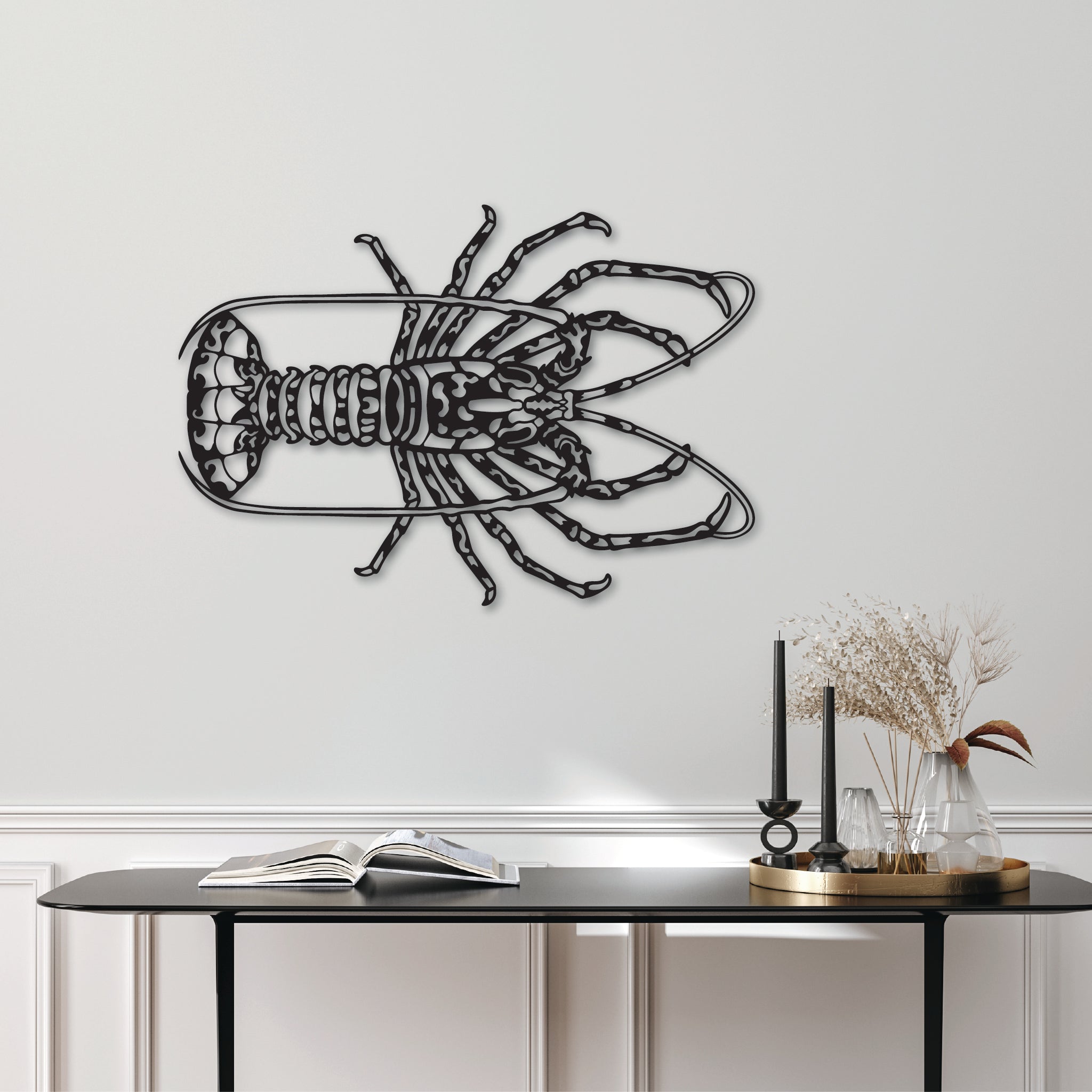 Western Rock Lobster - Metal Wall Art