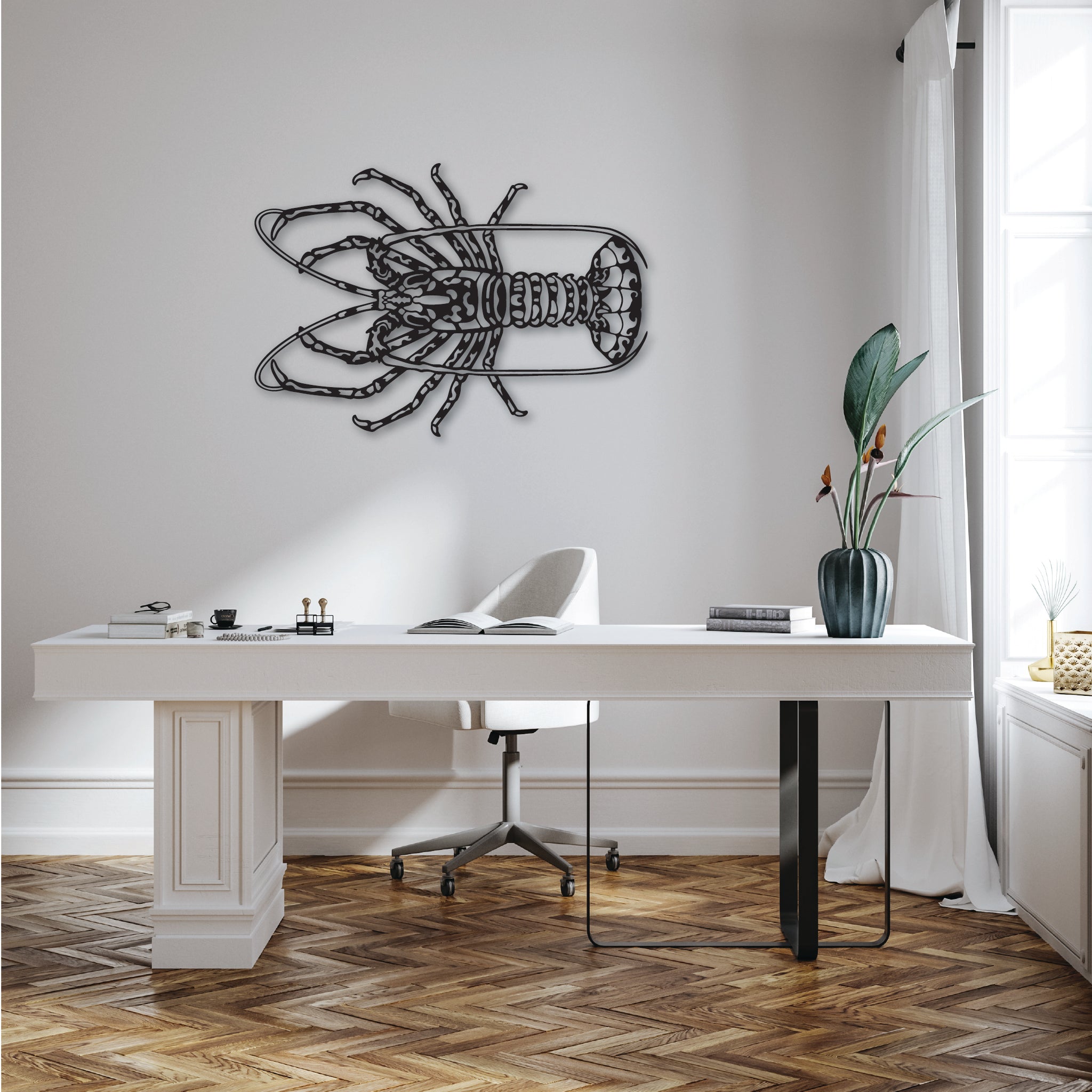 Western Rock Lobster - Metal Wall Art