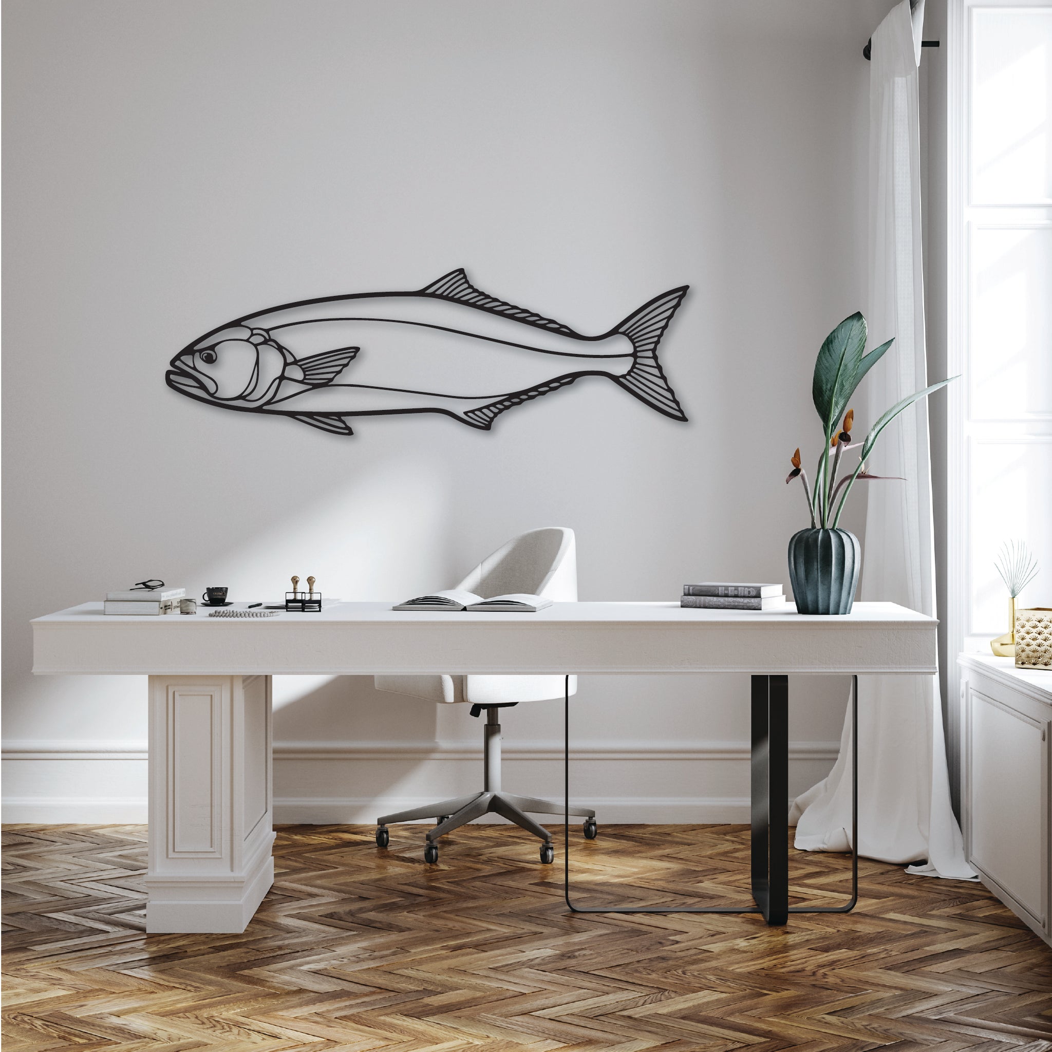 Tailor Fish - Metal Wall Art