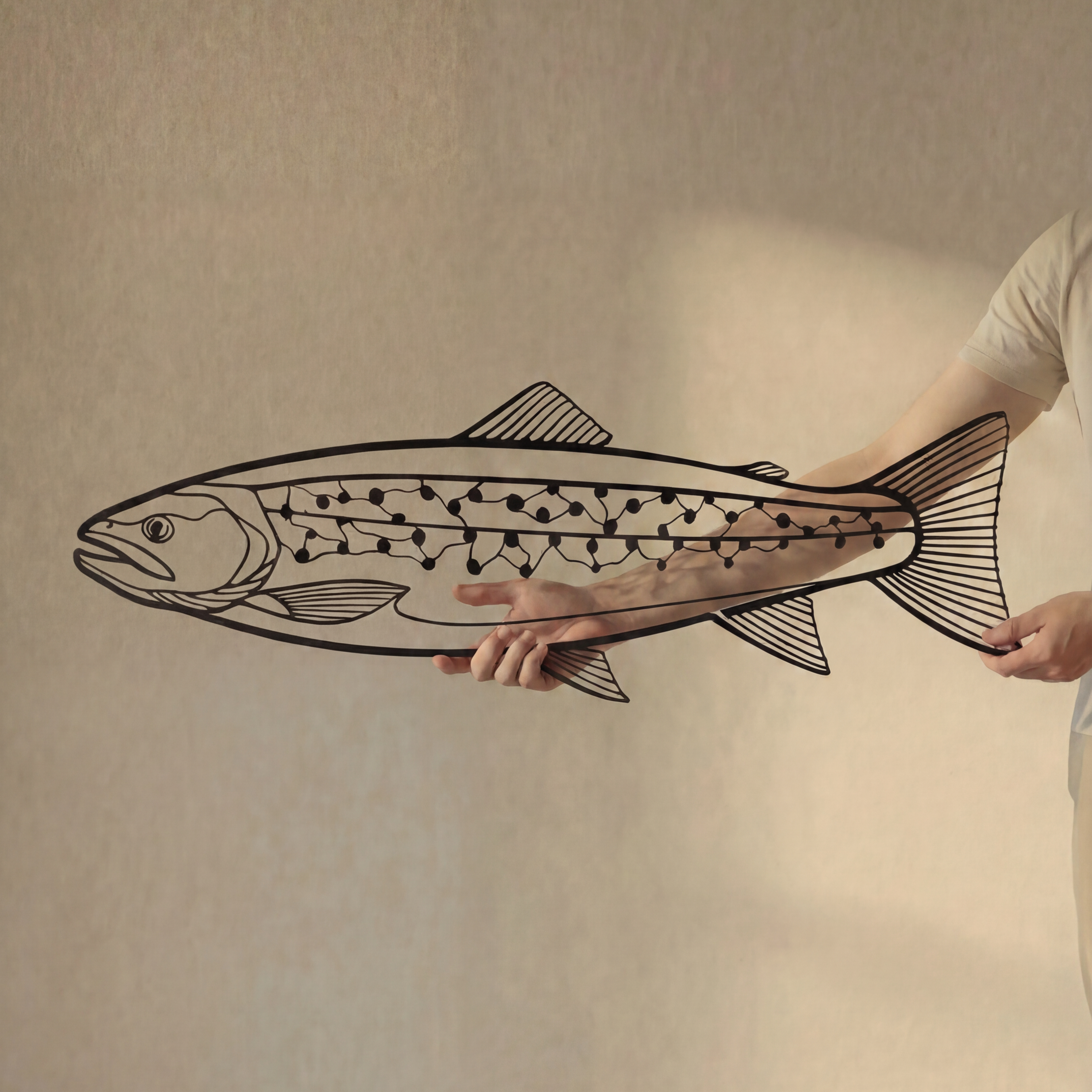 Brown Trout - Metal Wall Art