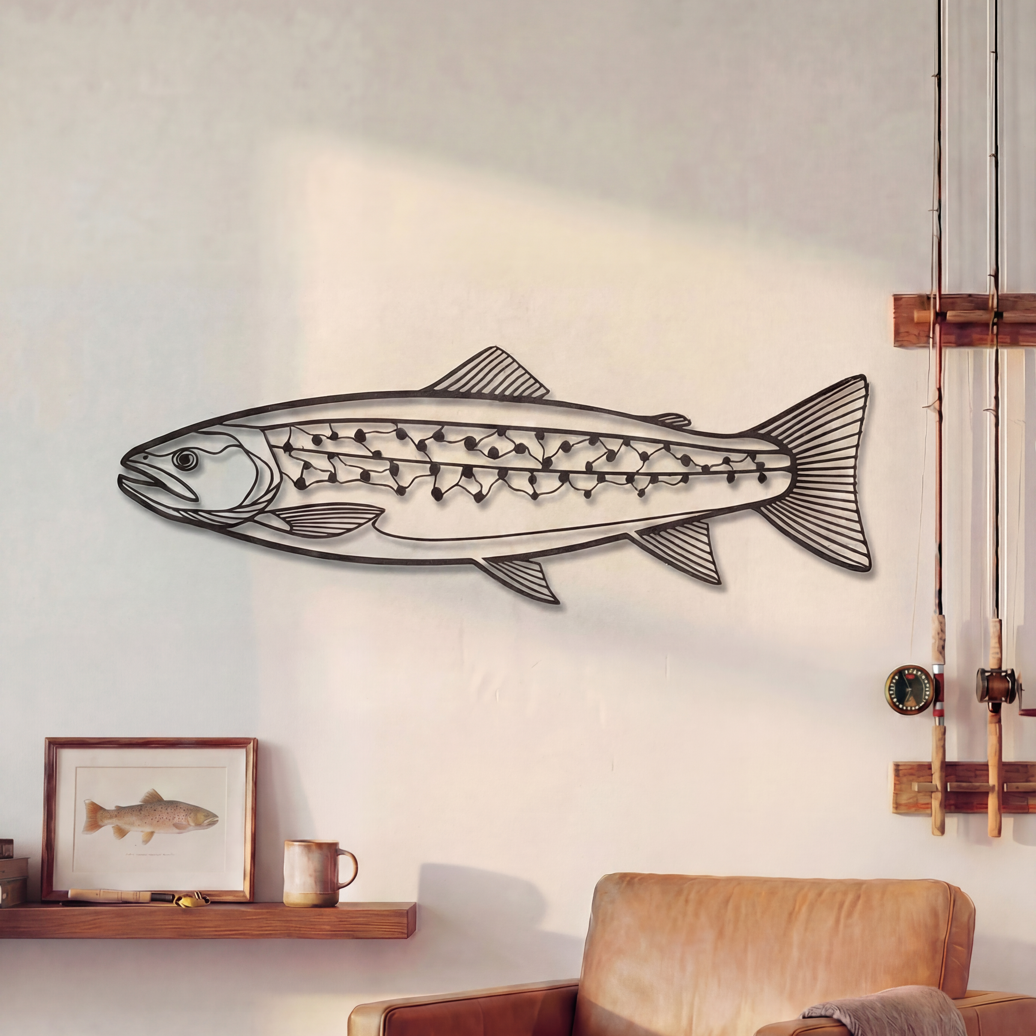 Brown Trout - Metal Wall Art